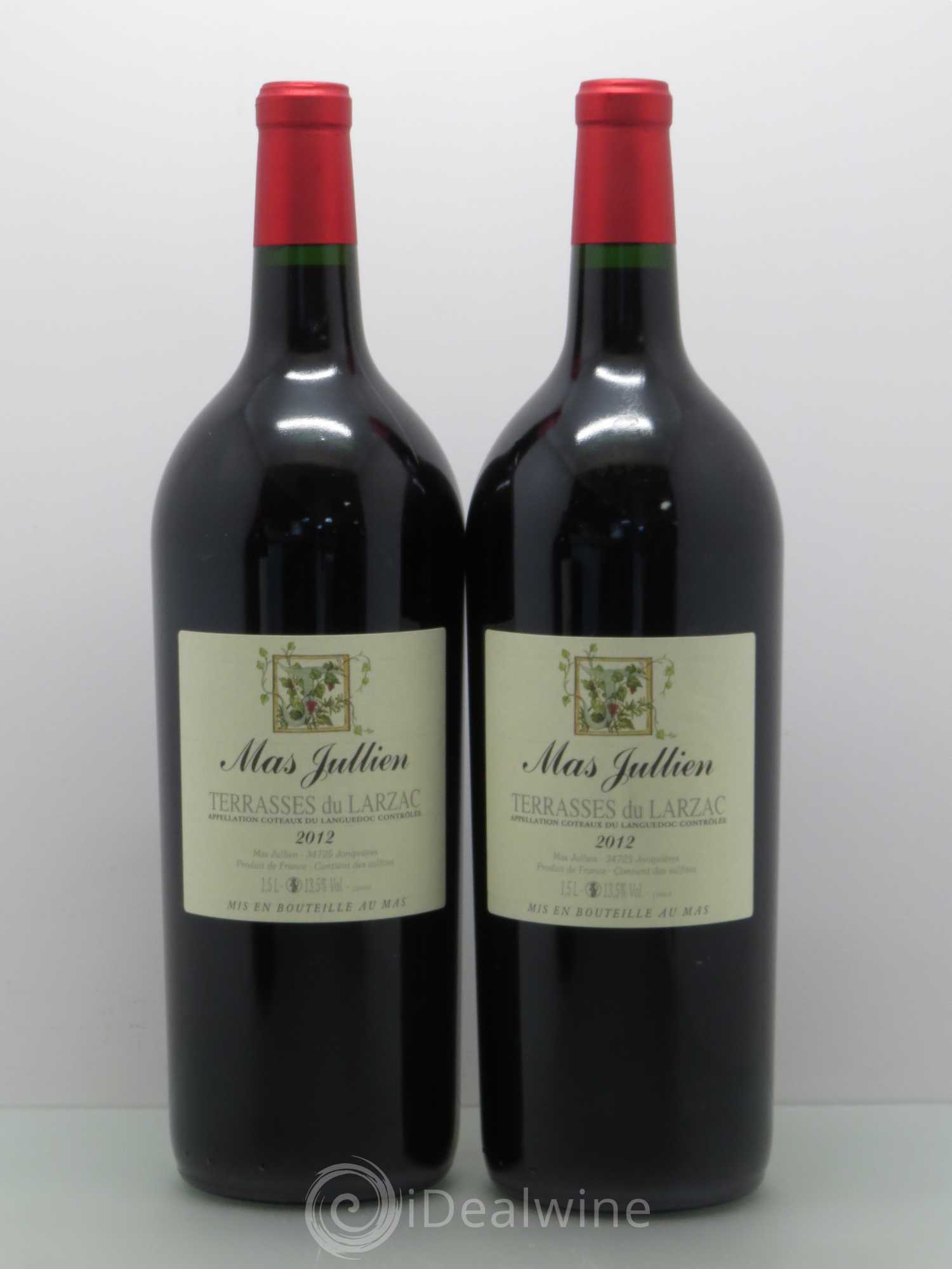 Terrasses du Larzac Mas Jullien Olivier Jullien 2012 - Lot de 2 magnums - 0