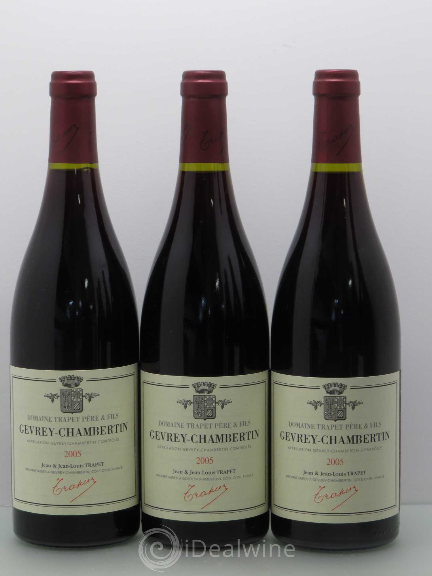Gevrey-Chambertin Domaine Jean Trapet Pere & Fils 2005 - Posten von 6 Flaschen - 1