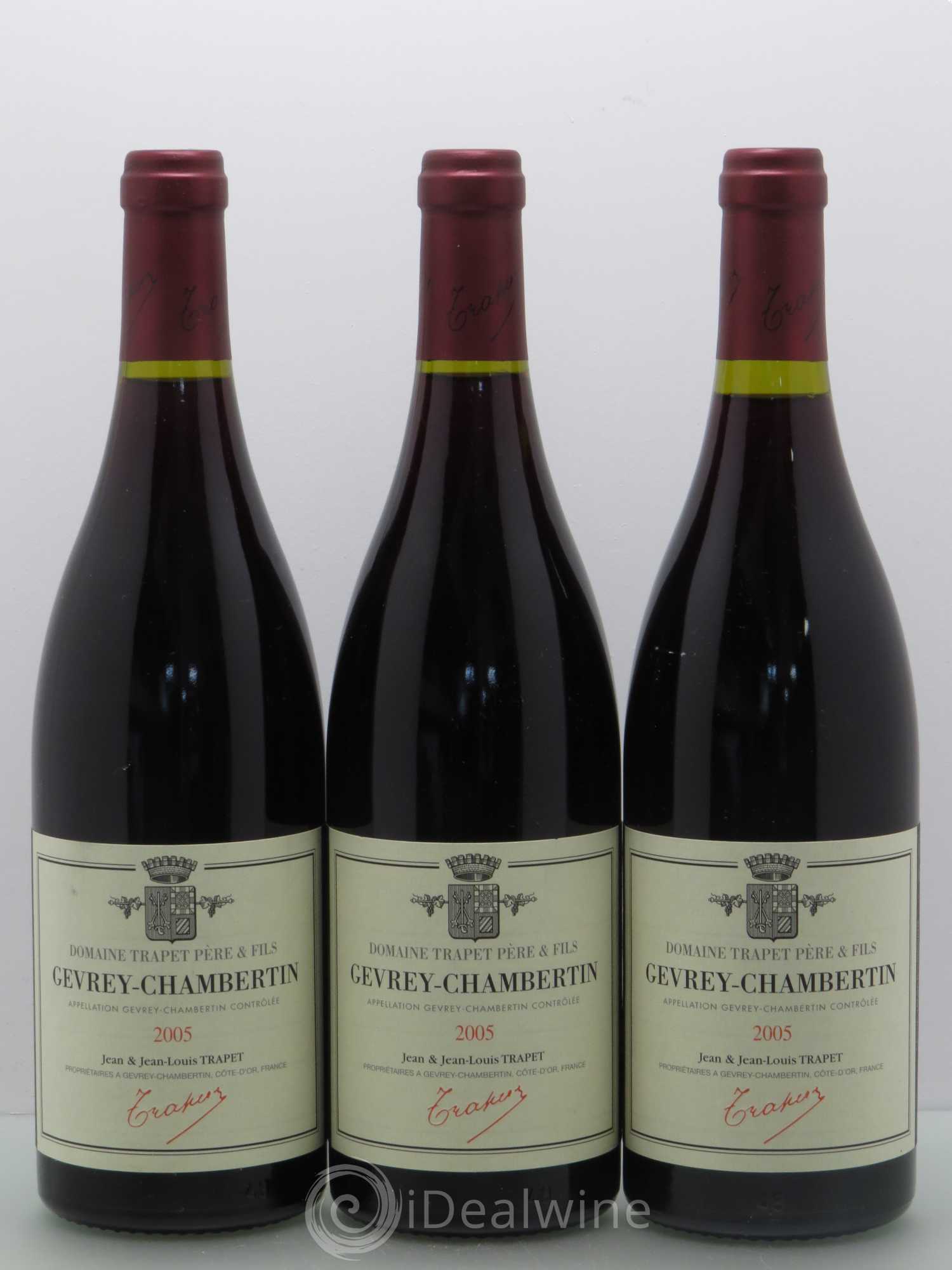 Gevrey-Chambertin Domaine Jean Trapet Pere & Fils 2005 - Posten von 6 Flaschen - 2
