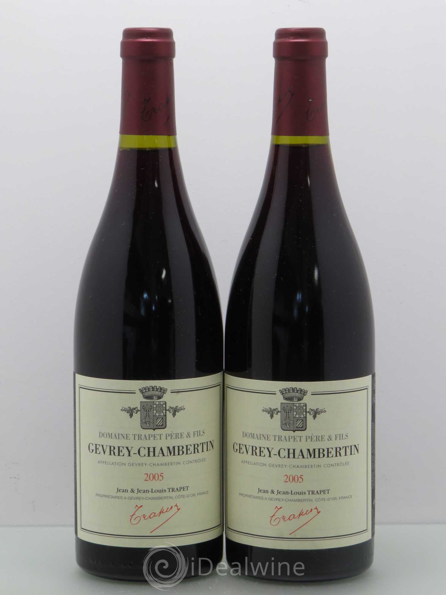 Gevrey-Chambertin Domaine Jean Trapet Pere & Fils 2005 - Posten von 2 Flaschen - 0