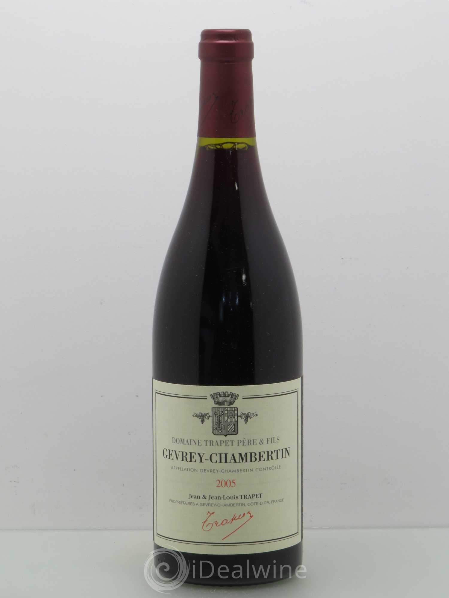 Gevrey-Chambertin Domaine Jean Trapet Pere & Fils 2005 - Posten von 1 Flasche - 0