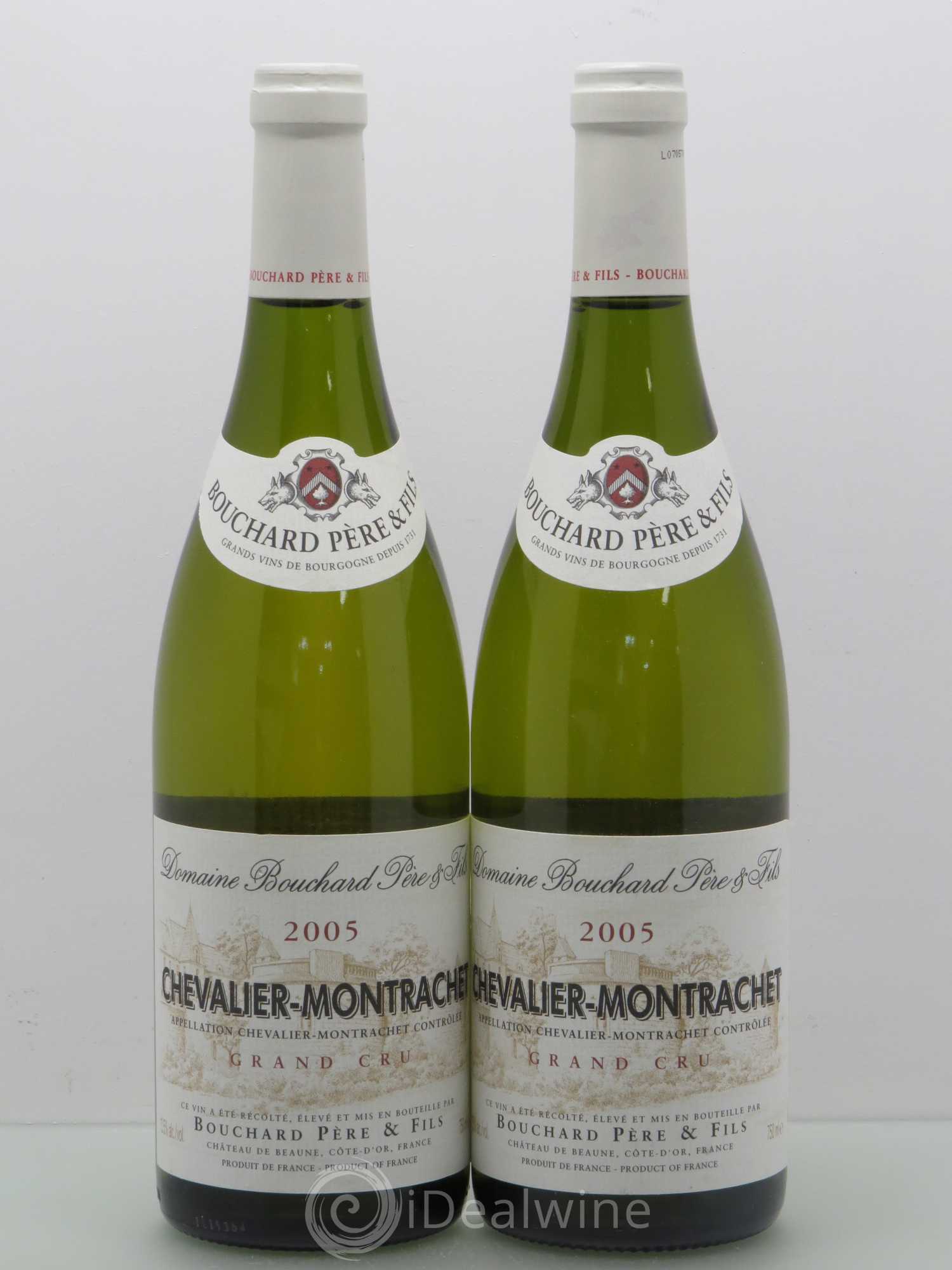 Chevalier-Montrachet Grand Cru Bouchard Père & Fils 2005 - Lot de 2 bouteilles - 0