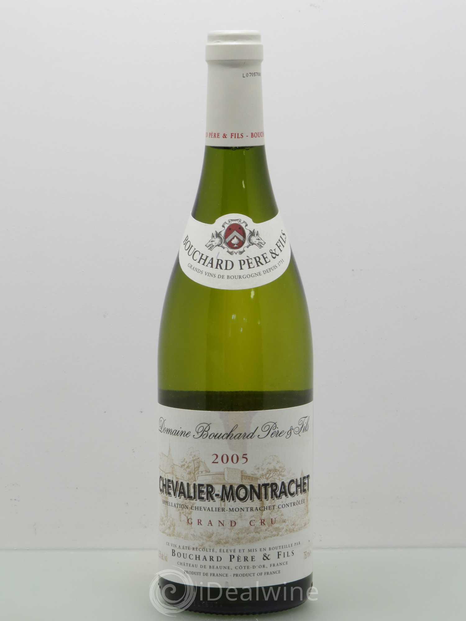 Chevalier-Montrachet Grand Cru Bouchard Père & Fils 2005 - Lot de 1 bouteille - 0