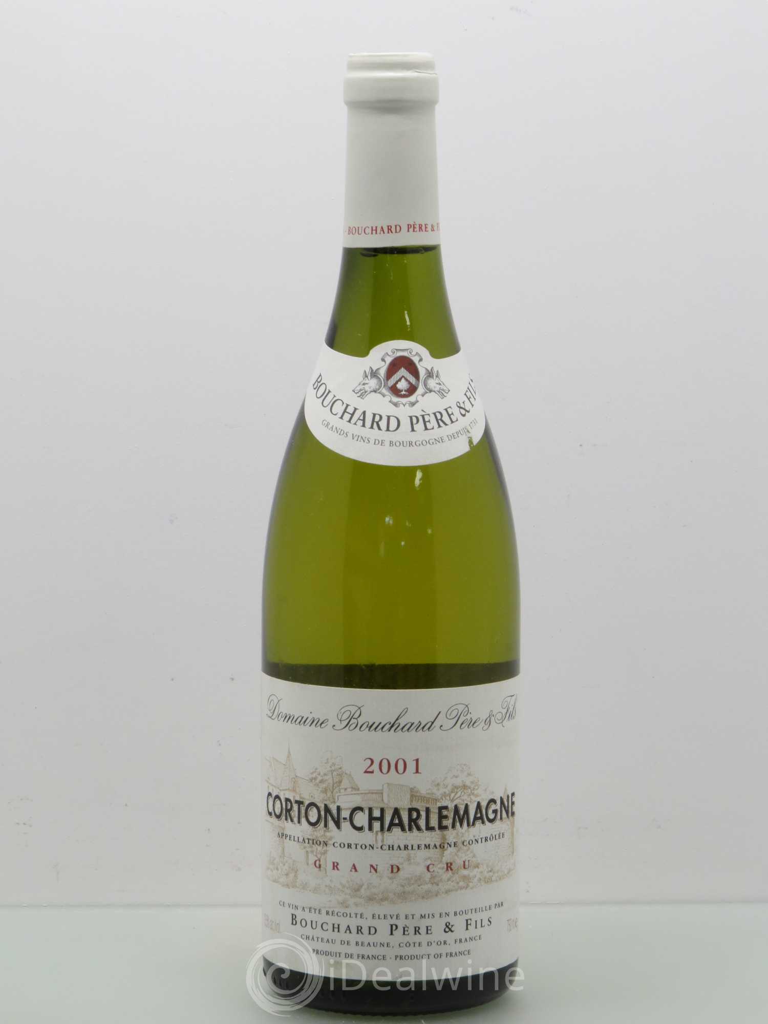 Corton-Charlemagne Grand Cru Bouchard Père & Fils 2001 - Lot de 1 bouteille - 0