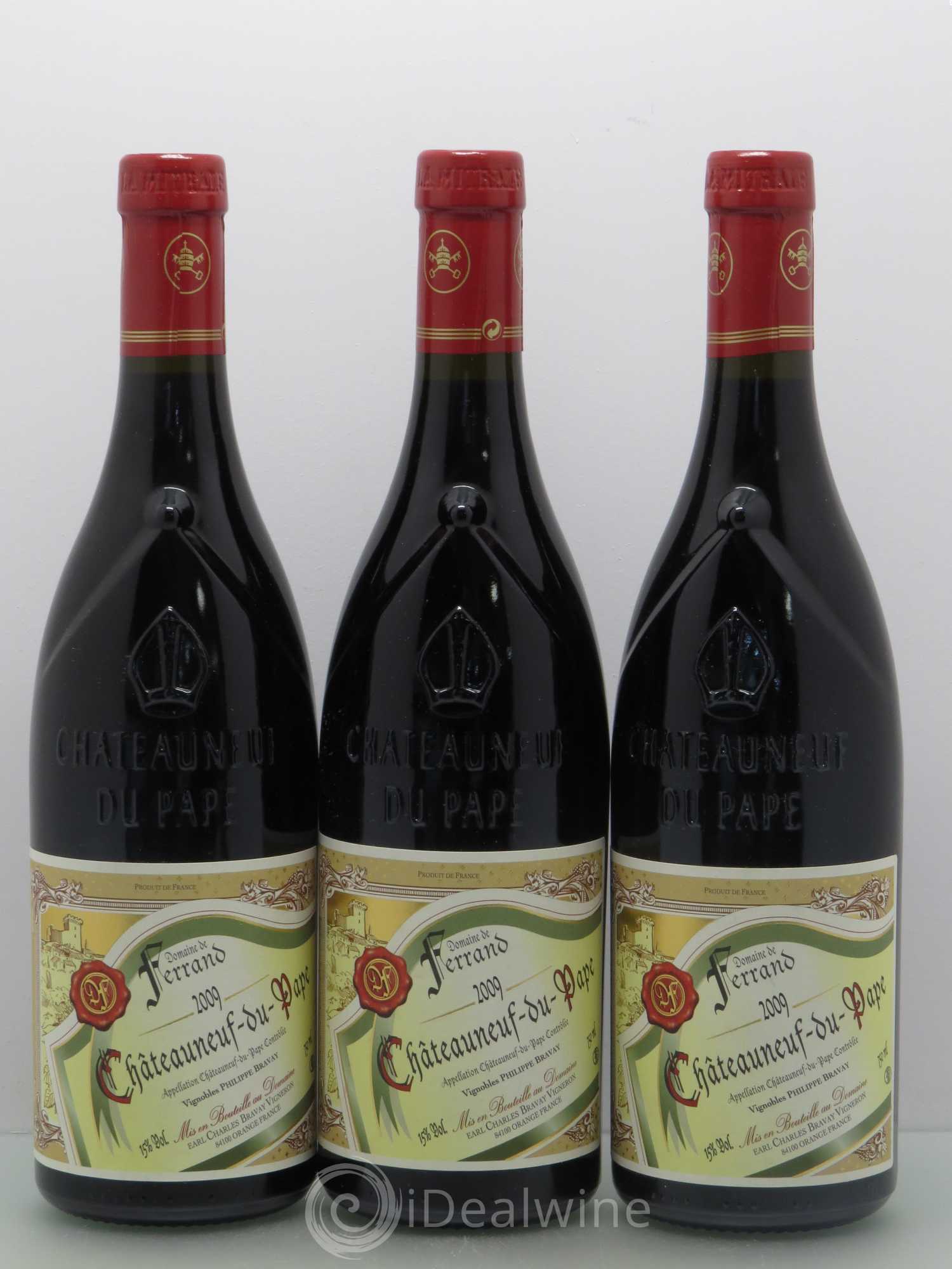 Châteauneuf-du-Pape Ferrand Philippe Bravay 2009 - Lot de 6 bouteilles - 2