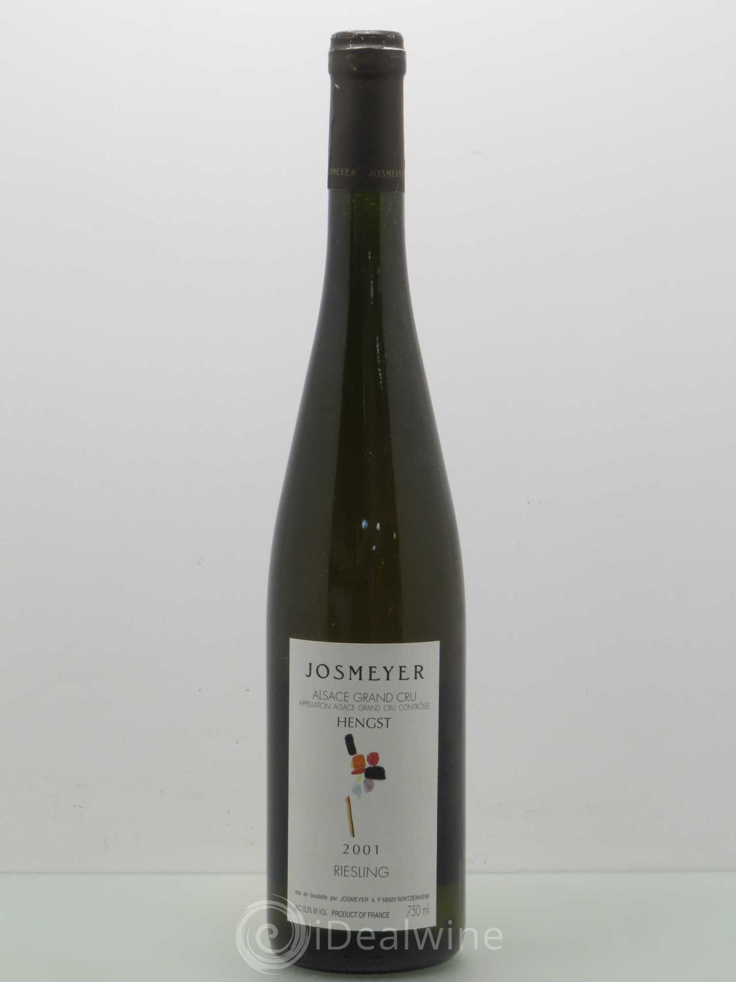 Alsace Riesling Grand Cru Hengst Josmeyer (Domaine) 2001 - Lot de 1 bouteille - 0