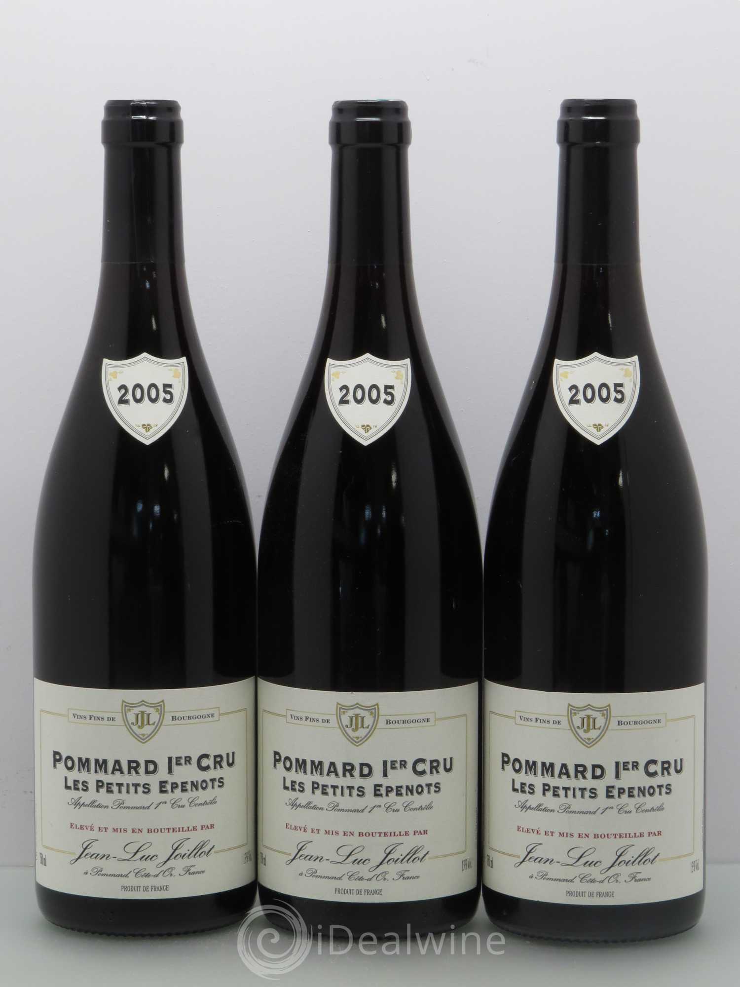Pommard 1er Cru Les Petits Epenots Joillot 2005 - Posten von 6 Flaschen - 1