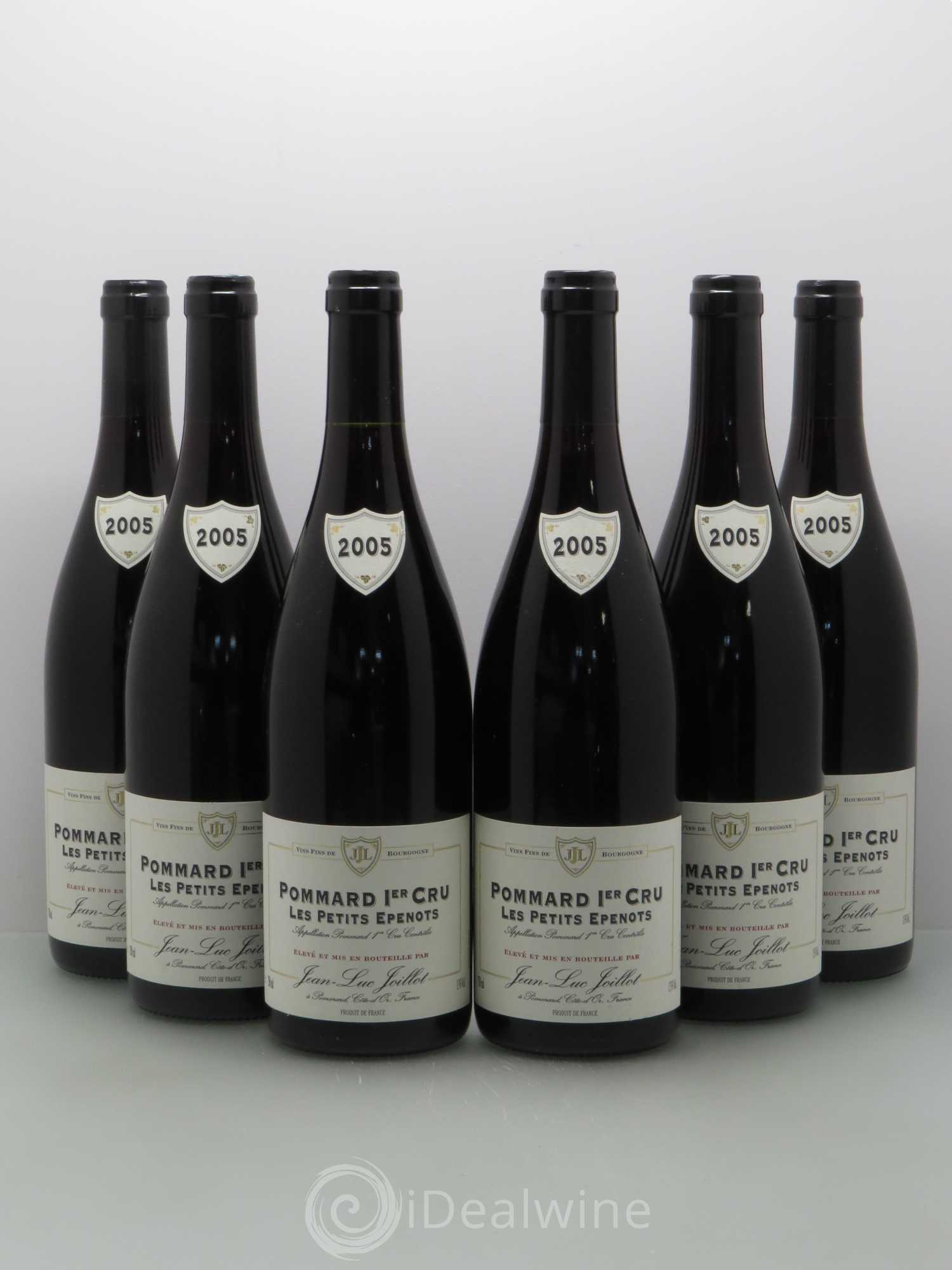Pommard 1er Cru Les Petits Epenots Joillot 2005 - Posten von 6 Flaschen - 0