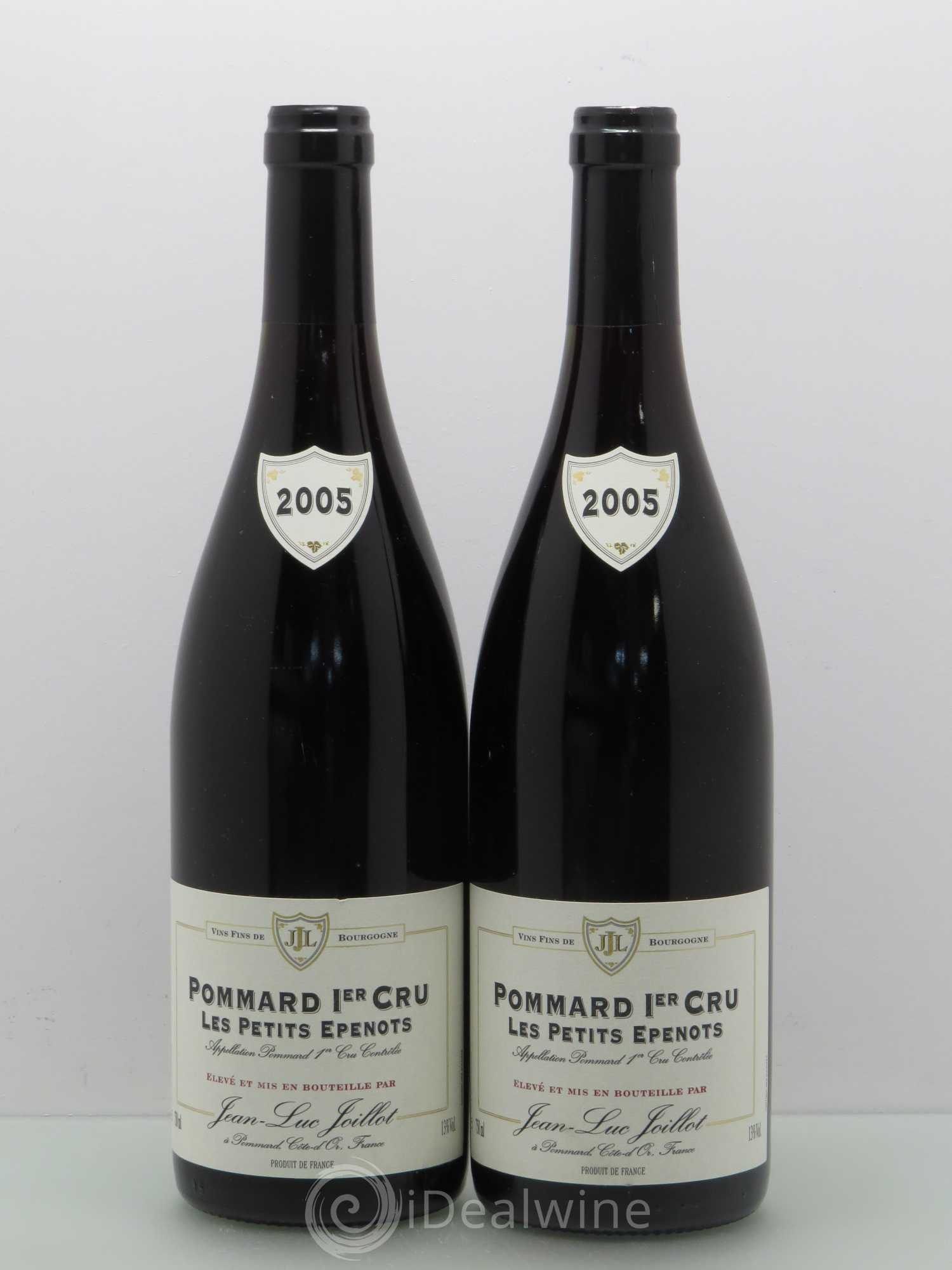 Pommard 1er Cru Les Petits Epenots Joillot 2005 - Posten von 2 Flaschen - 0
