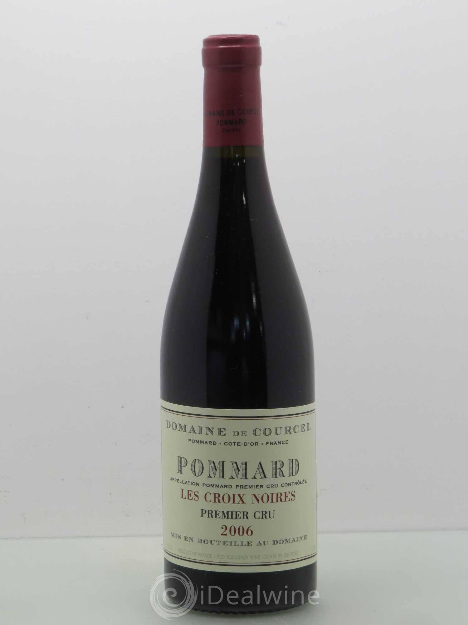Pommard 1er Cru Les Croix Noires de Courcel (Domaine) 2006 - Lot de 1 bouteille - 0