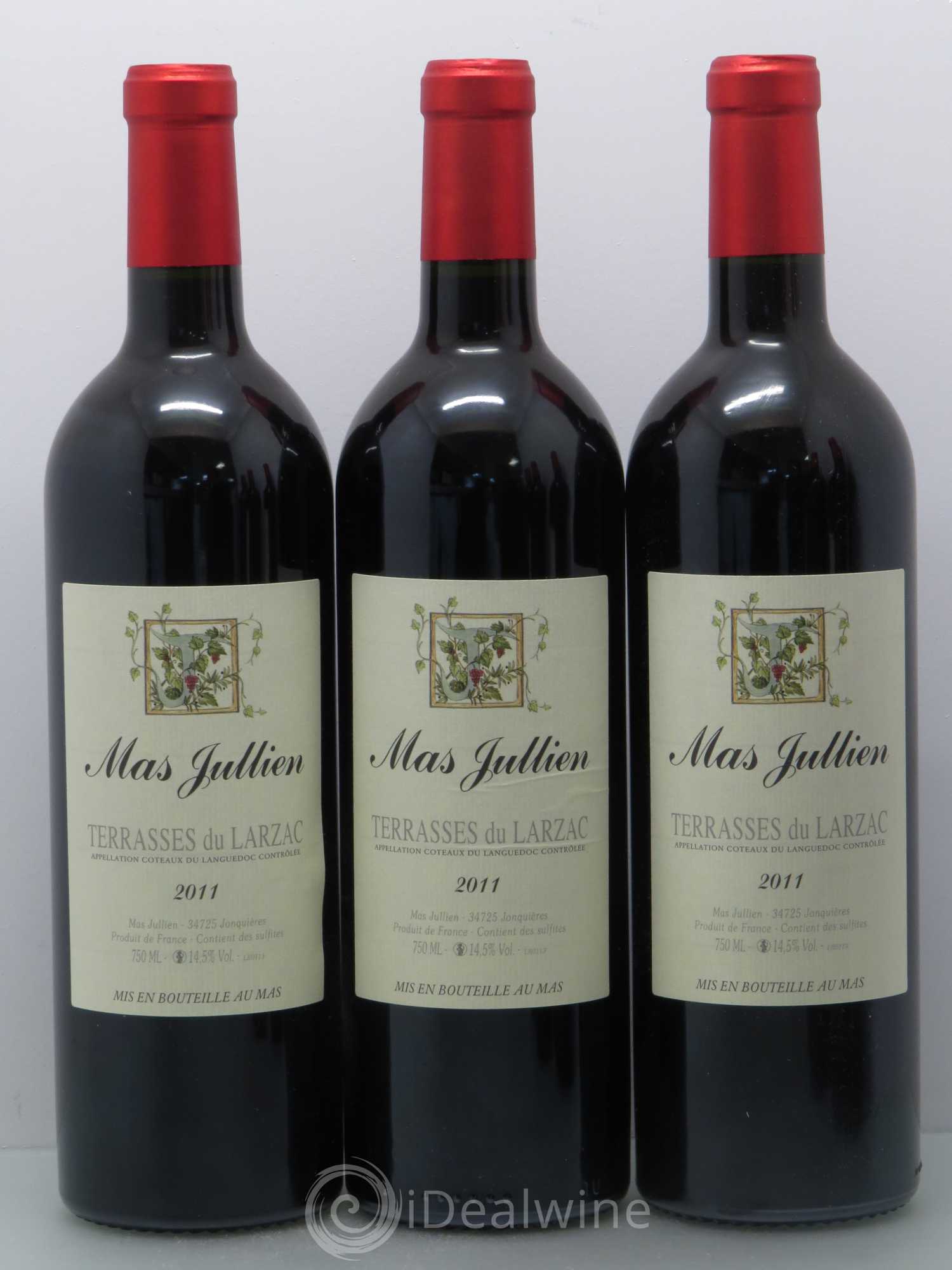 Terrasses du Larzac Mas Jullien Olivier Jullien 2011 - Lot de 6 bouteilles - 1