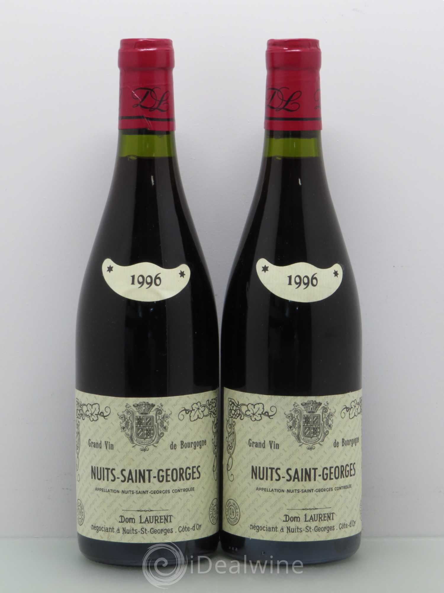 Nuits-Saint-Georges D. Laurent 1996 - Posten von 2 Flaschen - 0