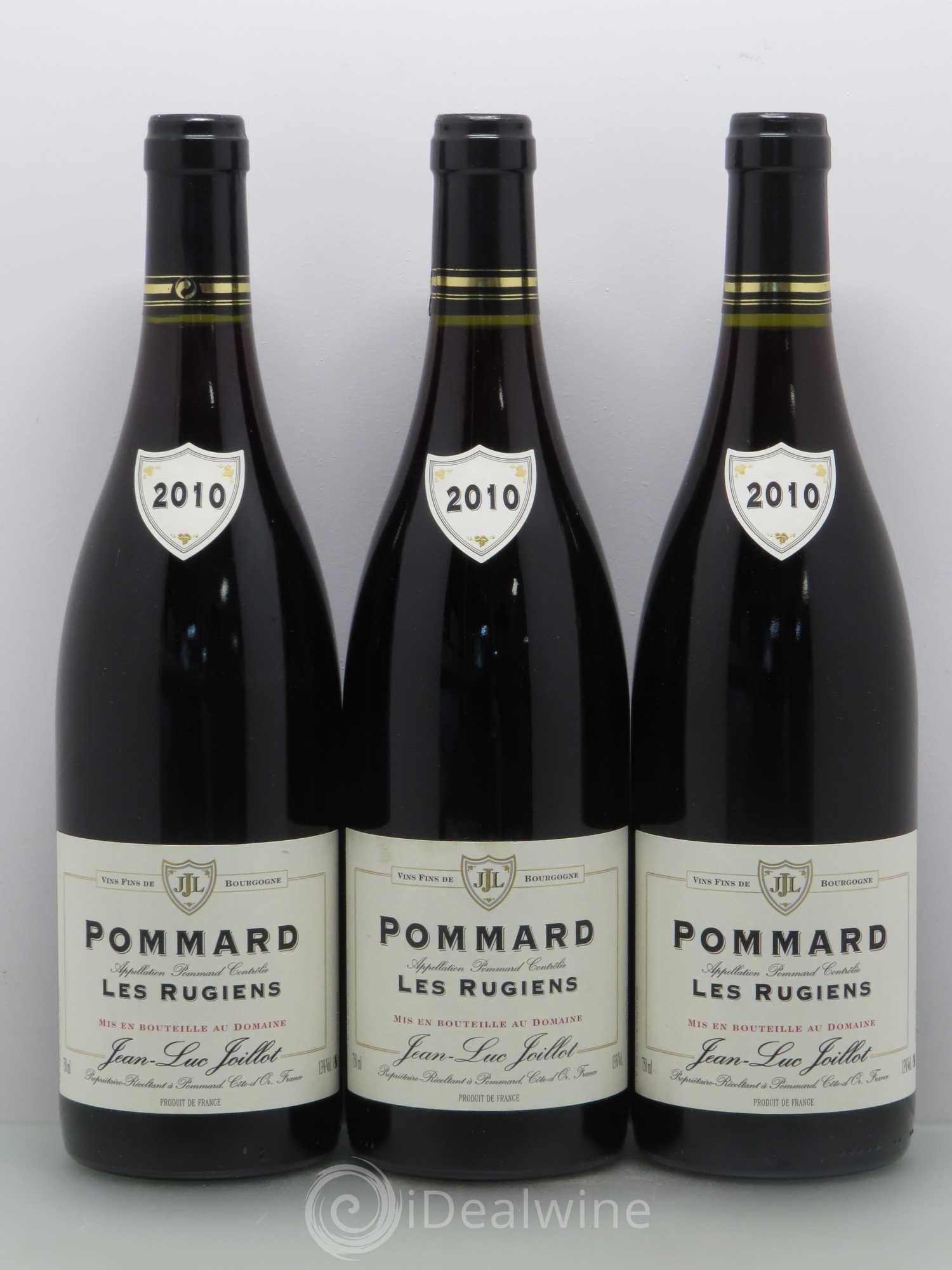 Pommard 1er Cru Les Rugiens Joillot 2010 - Lot de 6 bouteilles - 2