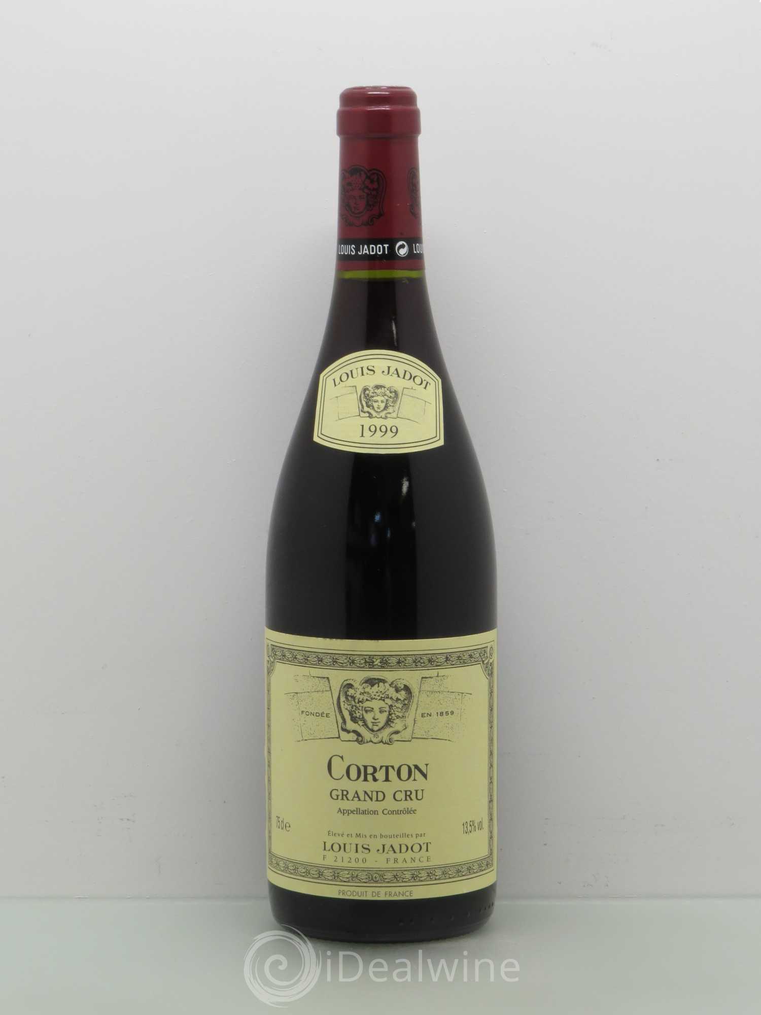 Corton Grand Cru Louis Jadot 1999 - Lot de 1 bouteille - 0