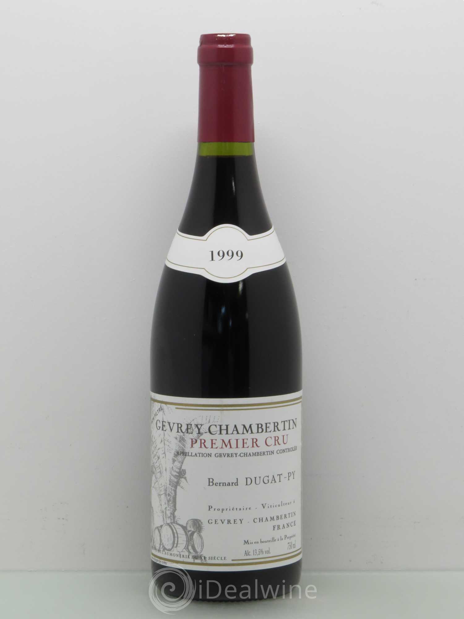 Gevrey-Chambertin 1er Cru Dugat-Py 1999 - Lot de 1 bouteille - 0