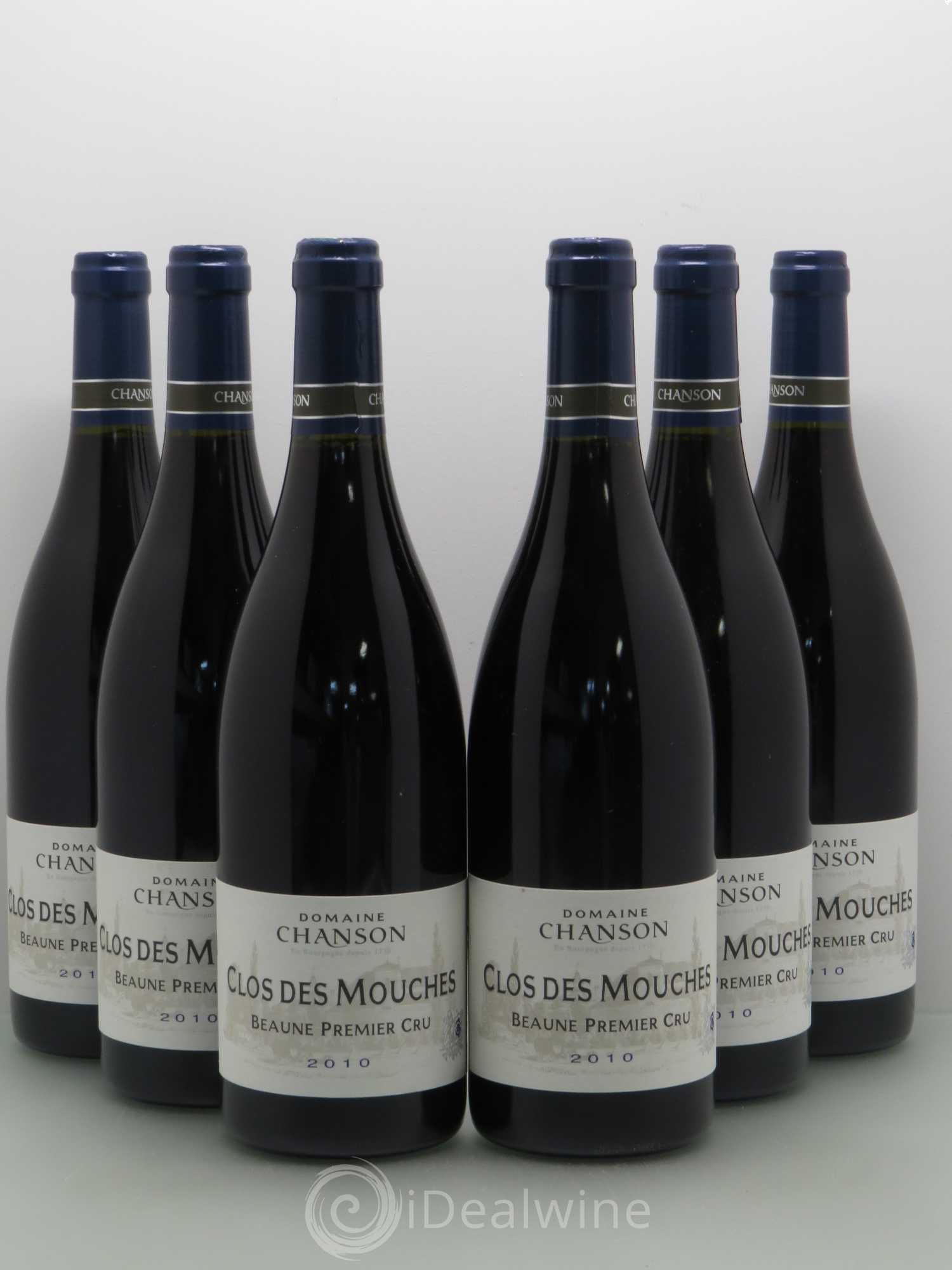 Beaune 1er Cru Clos Des Mouches Chanson 2010 - Posten von 6 Flaschen - 0