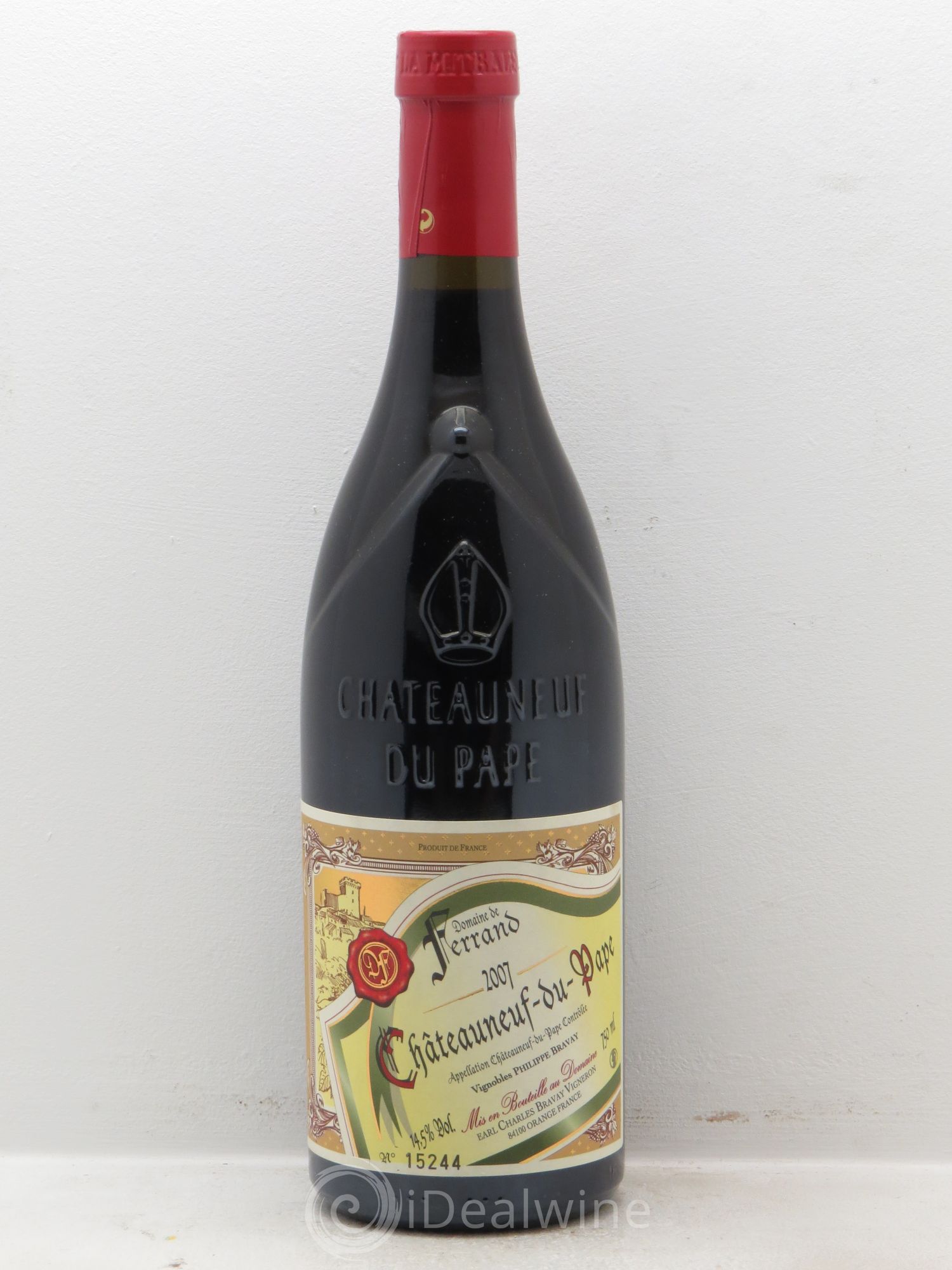 Châteauneuf-du-Pape Domaine de Ferrand 2007 - Lot de 6 bouteilles - 0