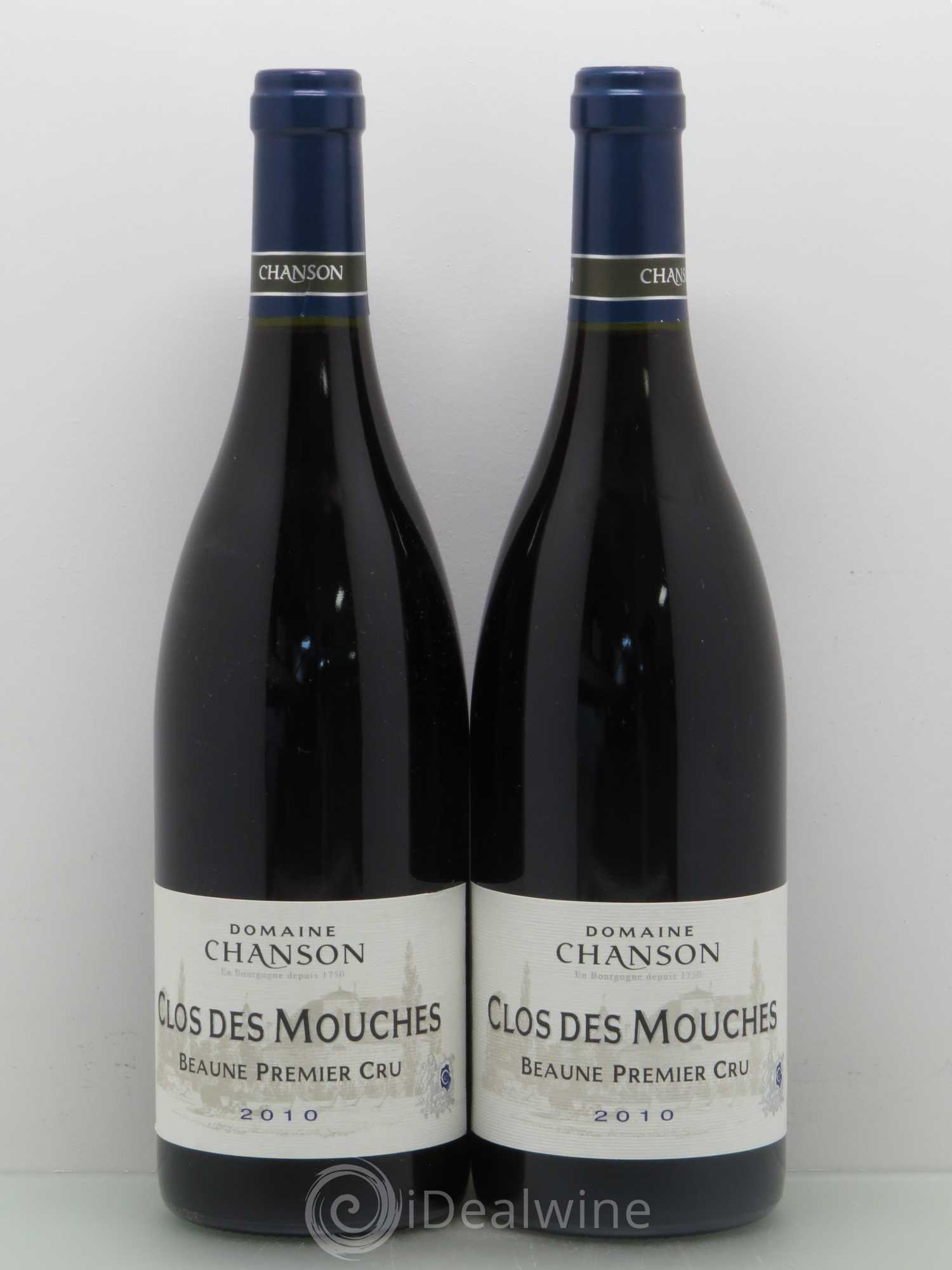 Beaune 1er Cru Clos Des Mouches Chanson 2010 - Posten von 2 Flaschen - 0