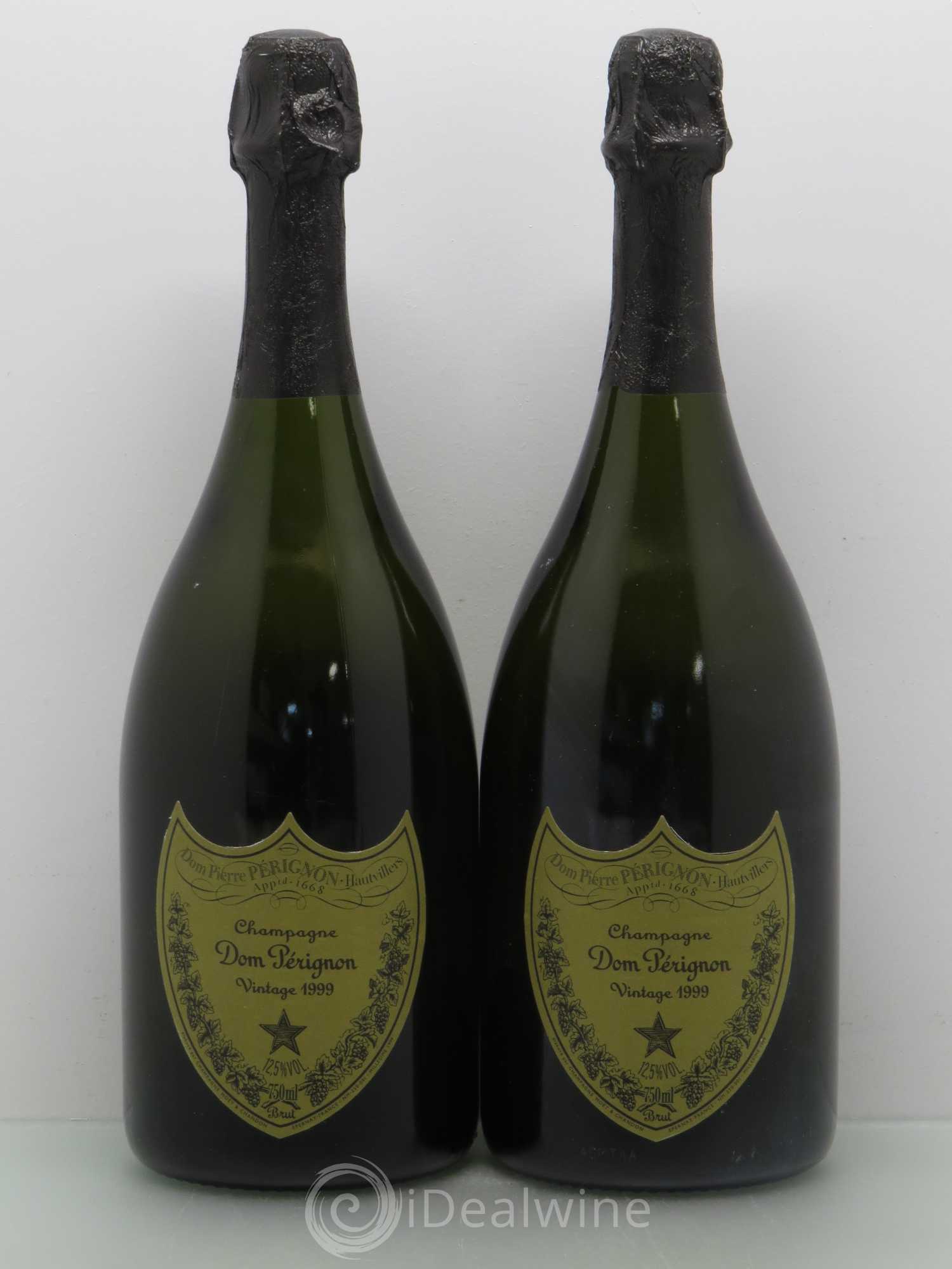 Brut Dom Pérignon 1999 - Lot de 2 bouteilles - 0