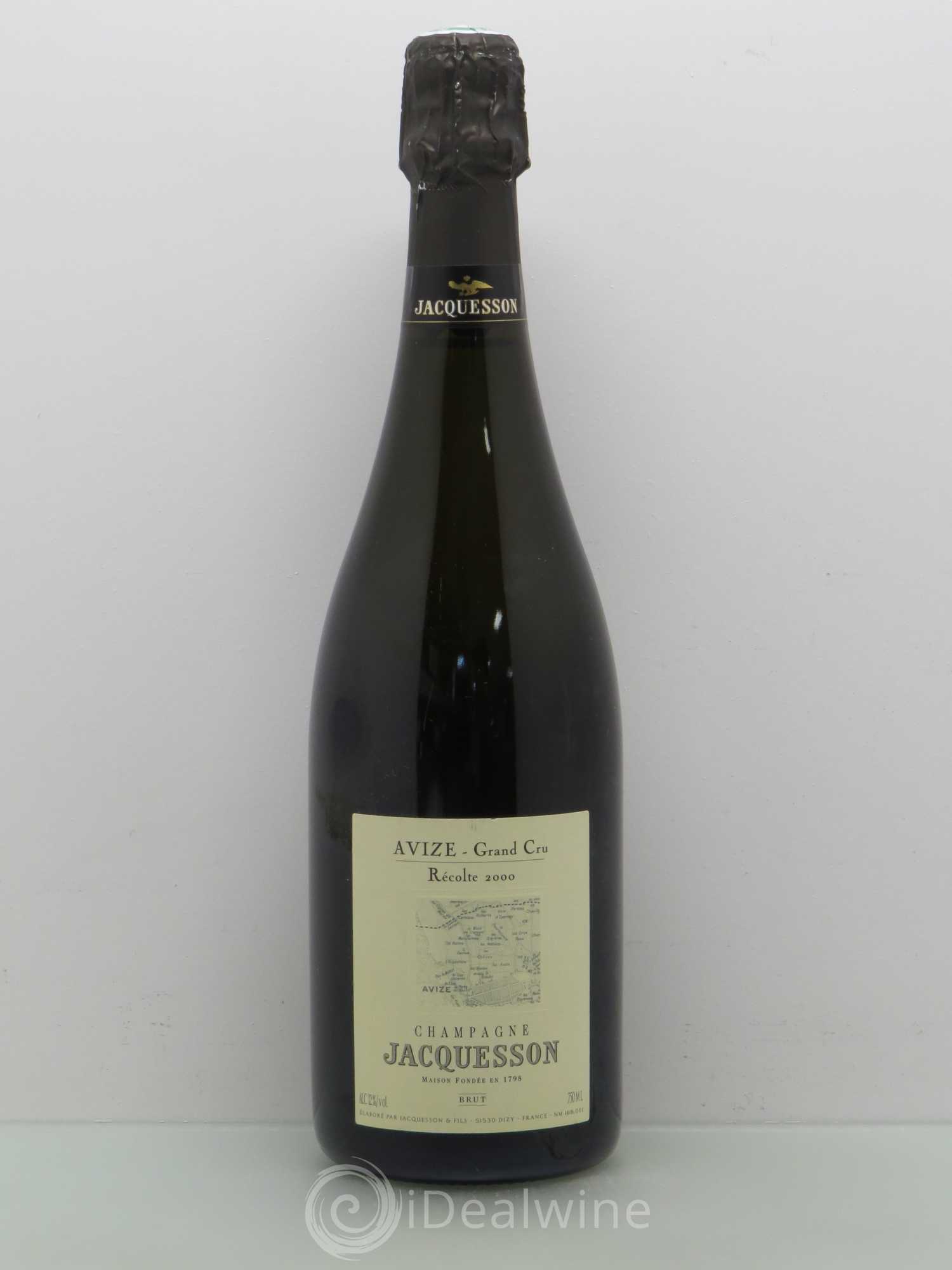 Avize Champ Caïn Extra-Brut Jacquesson 2000 - Lot de 1 bouteille - 0