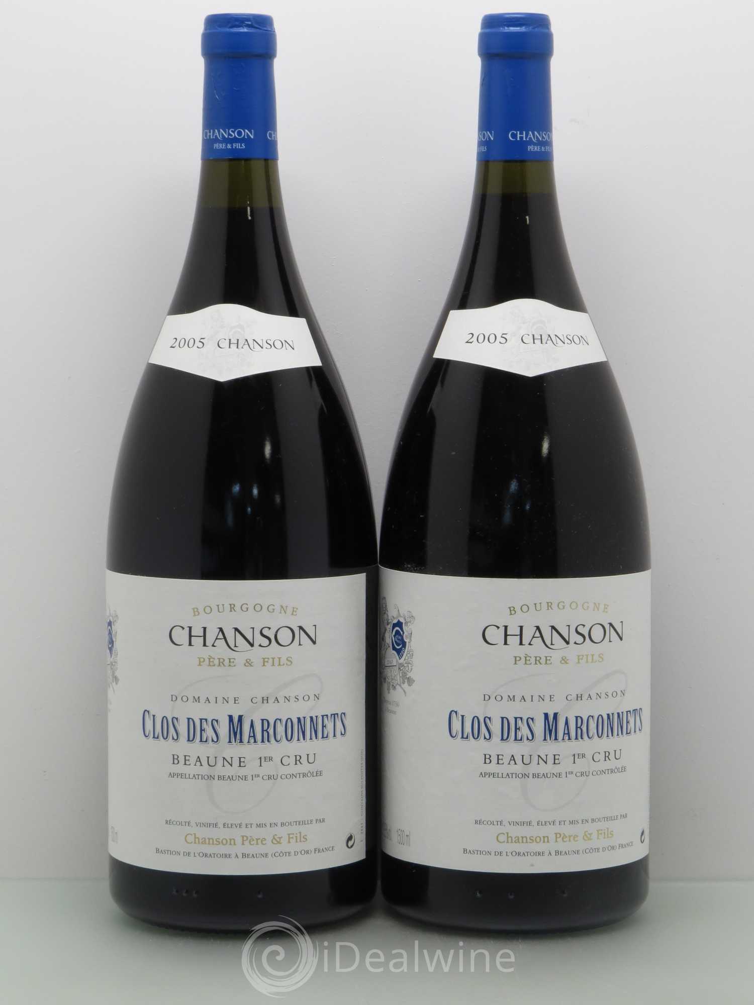 Beaune 1er Cru Clos des Marconnets 2005 - Posten von 2 Magnum - 0