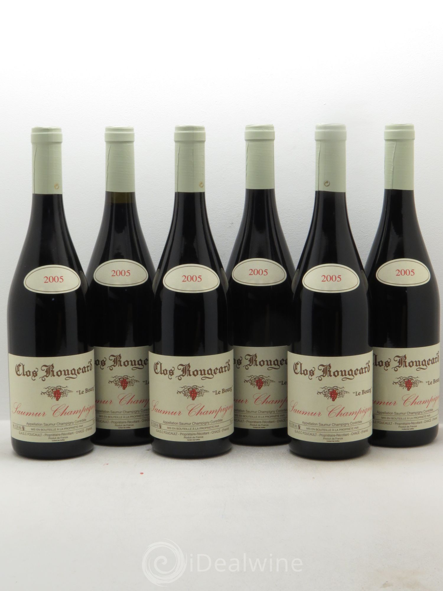 Saumur-Champigny Le Bourg Clos Rougeard 2005 - Lot de 6 bouteilles - 0