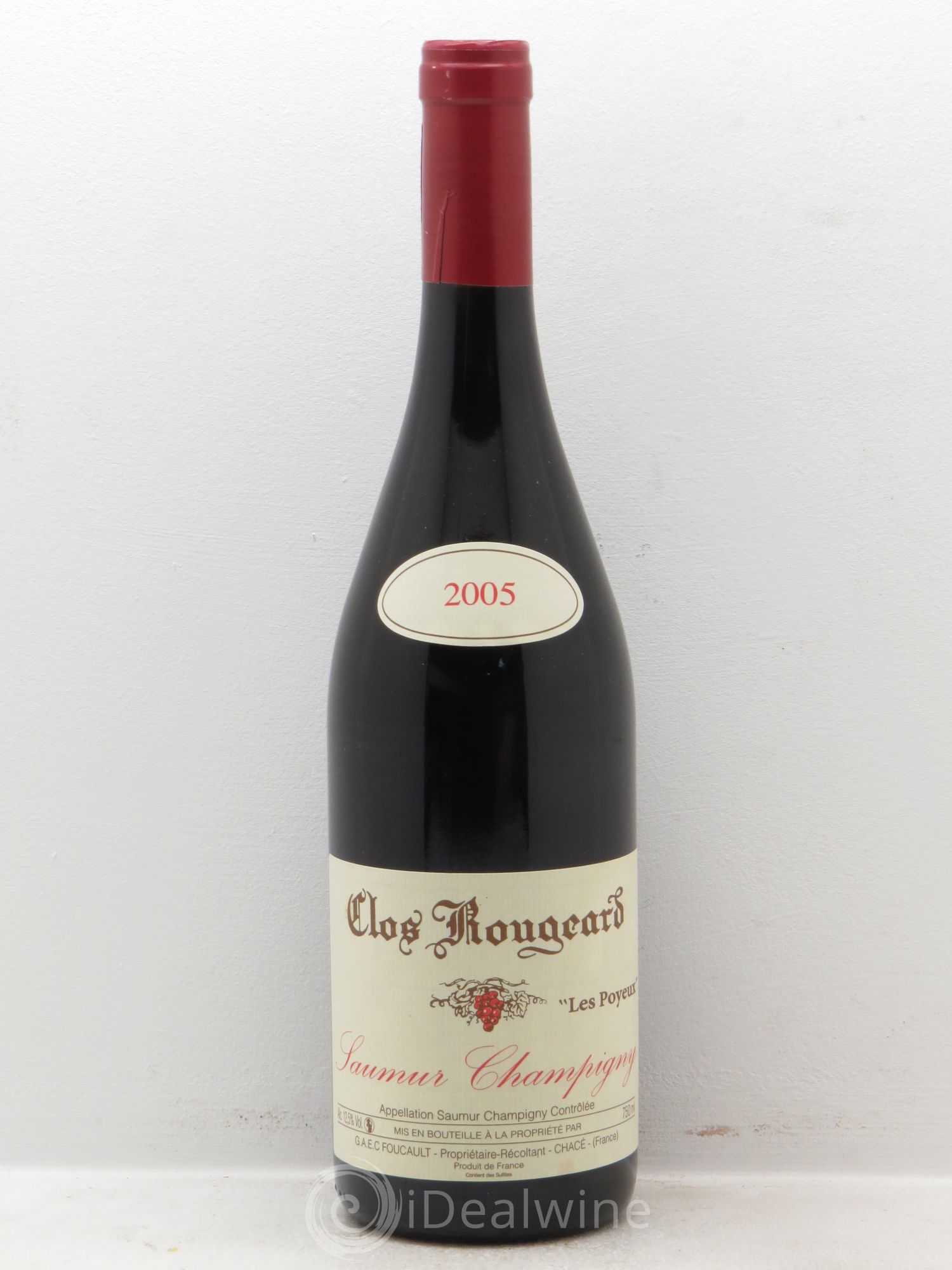 Saumur-Champigny Les Poyeux Clos Rougeard 2005 - Lot de 6 bouteilles - 0