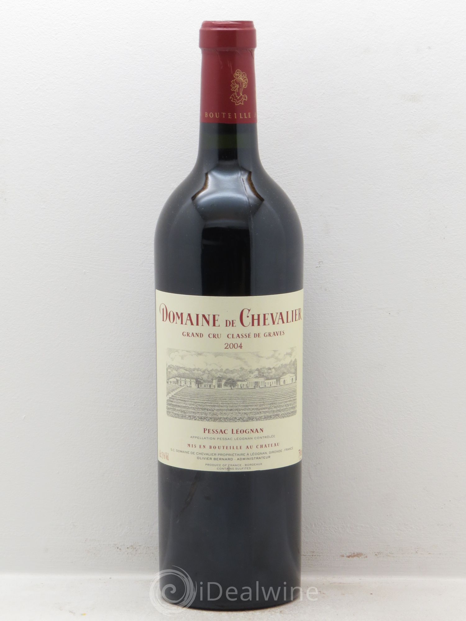 Domaine de Chevalier Cru Classé de Graves 2004 - Lot de 6 bouteilles - 0