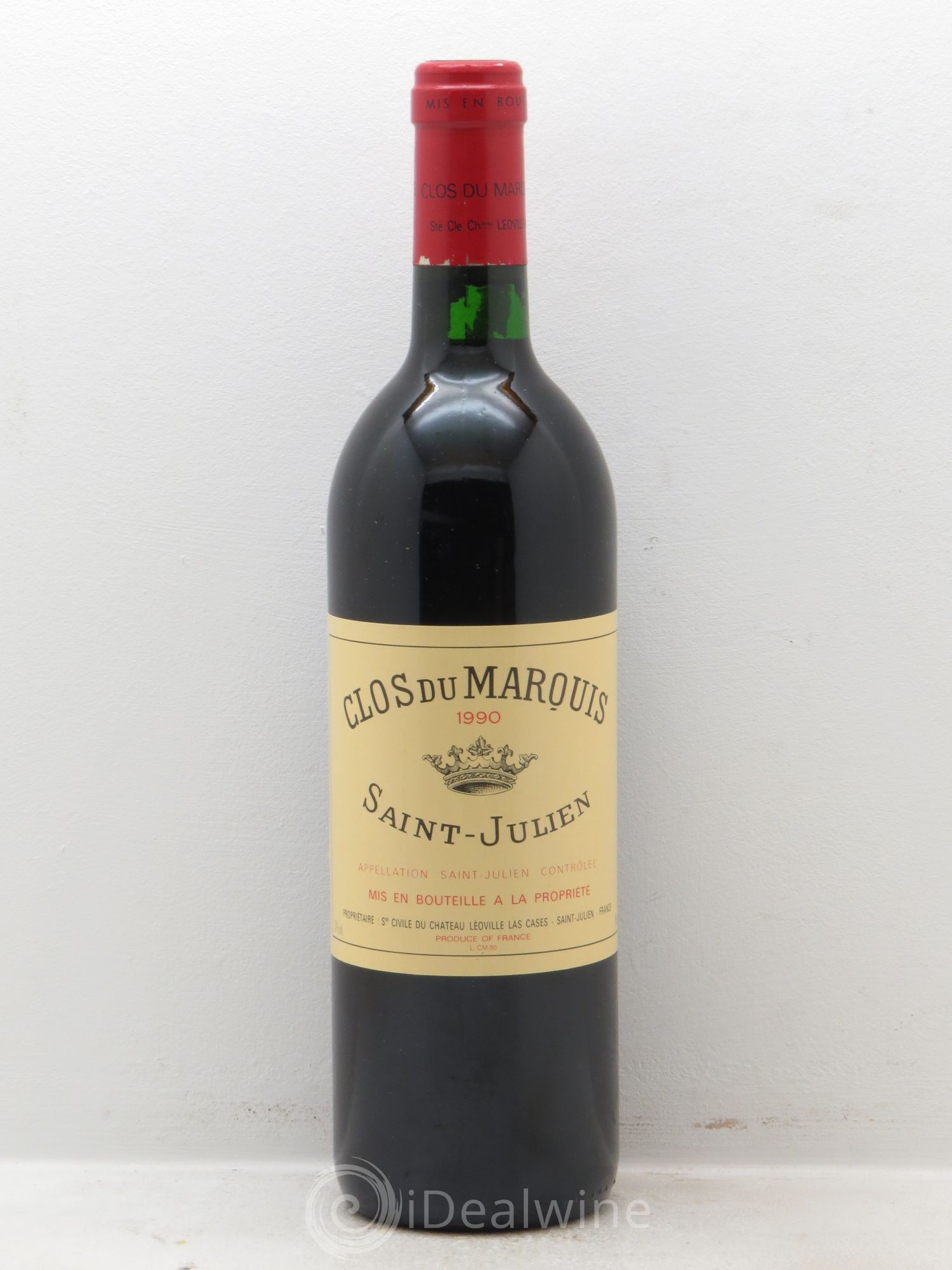 Clos du Marquis 1990 - Lot de 1 bouteille - 0
