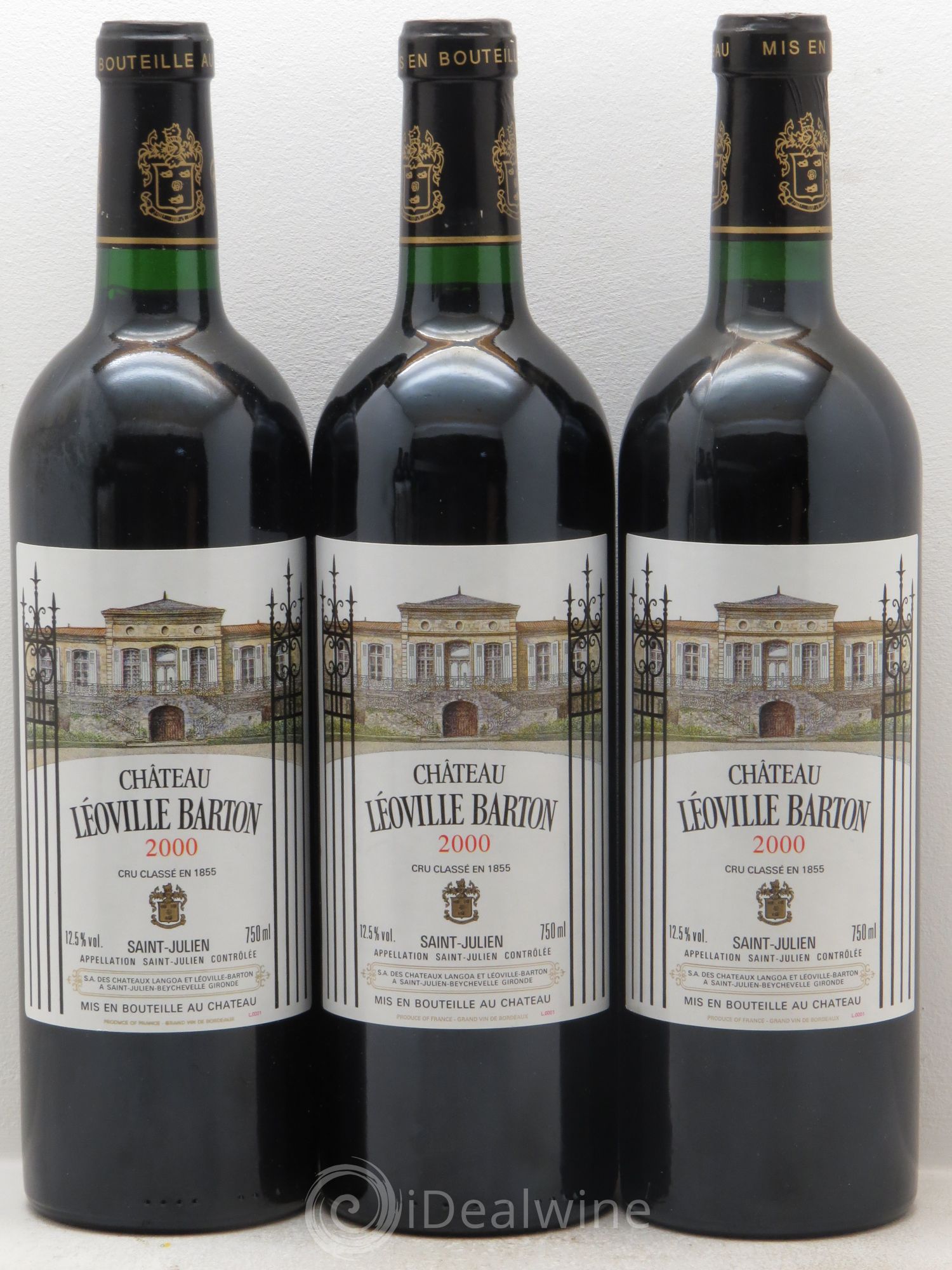 Château Léoville Barton 2ème Grand Cru Classé 2000 - Lot de 12 bouteilles - 2