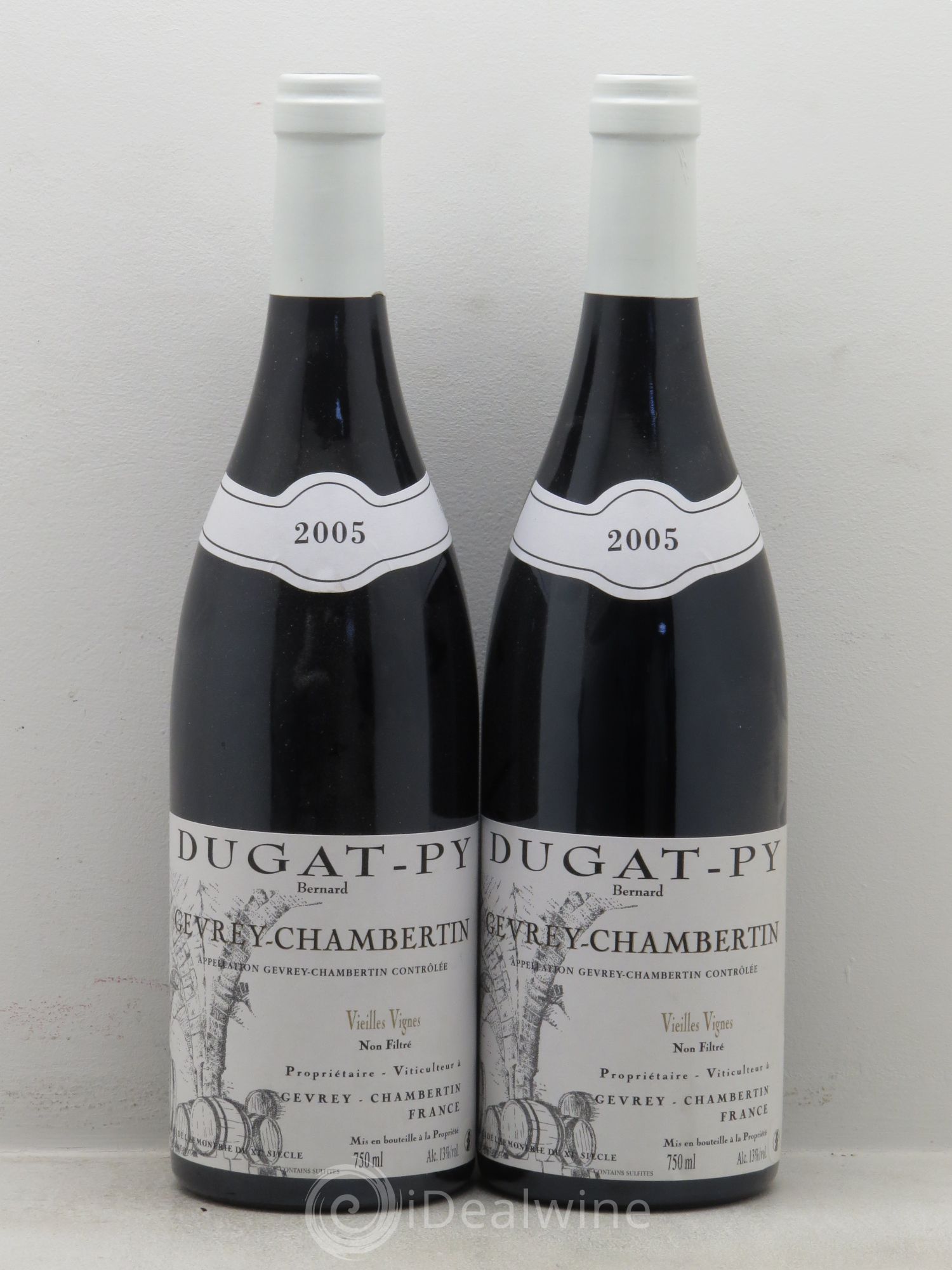 Gevrey-Chambertin Dugat-Py 2005 - Posten von 2 Flaschen - 0