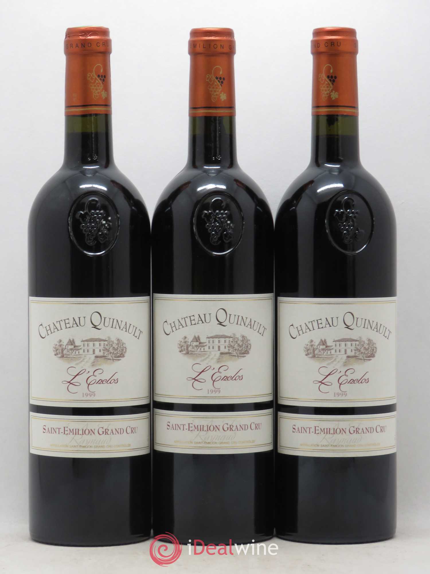 Château Quinault L'Enclos 1999 - Lot de 12 bouteilles - 1