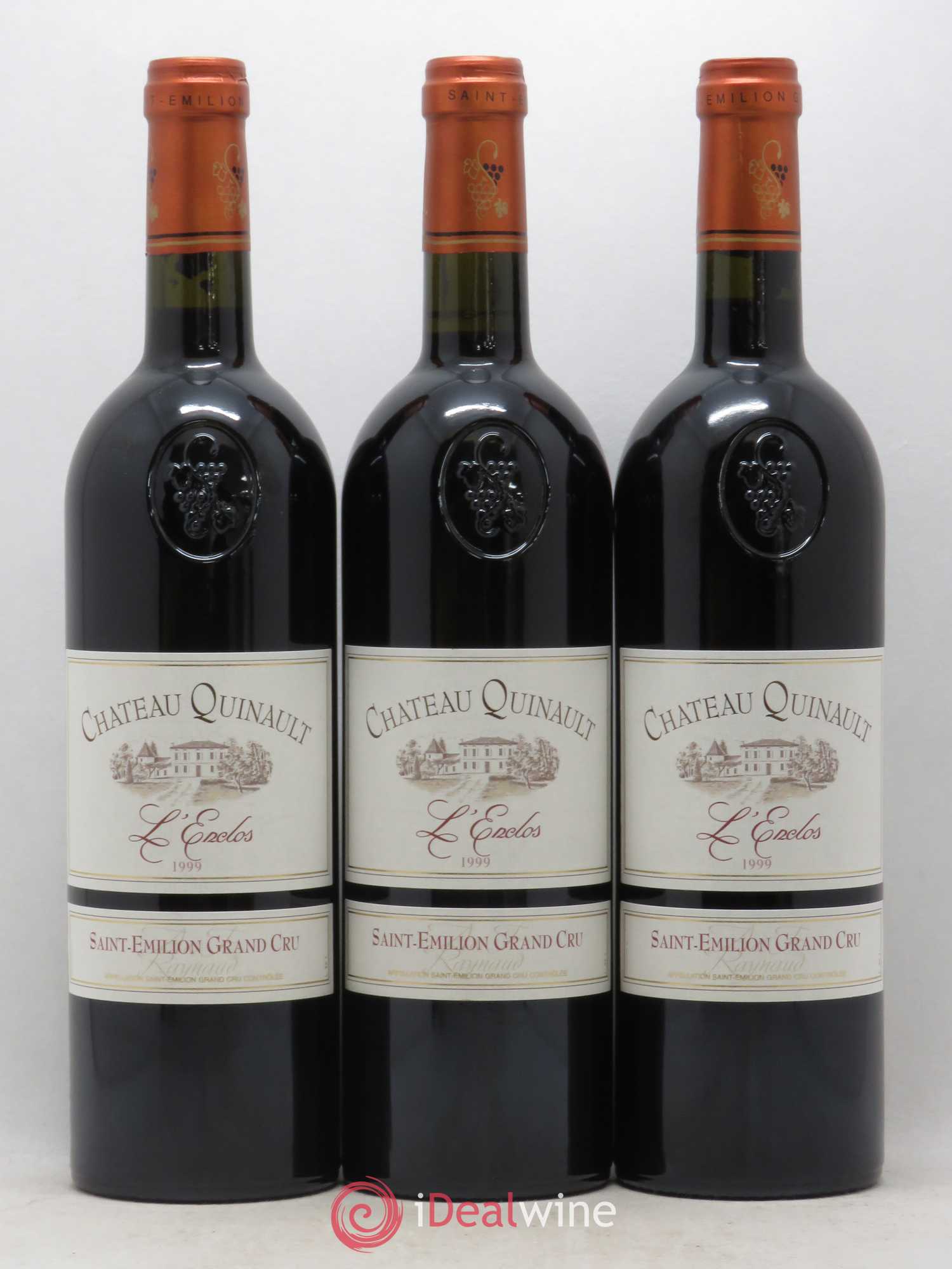 Château Quinault L'Enclos 1999 - Lot de 12 bouteilles - 3