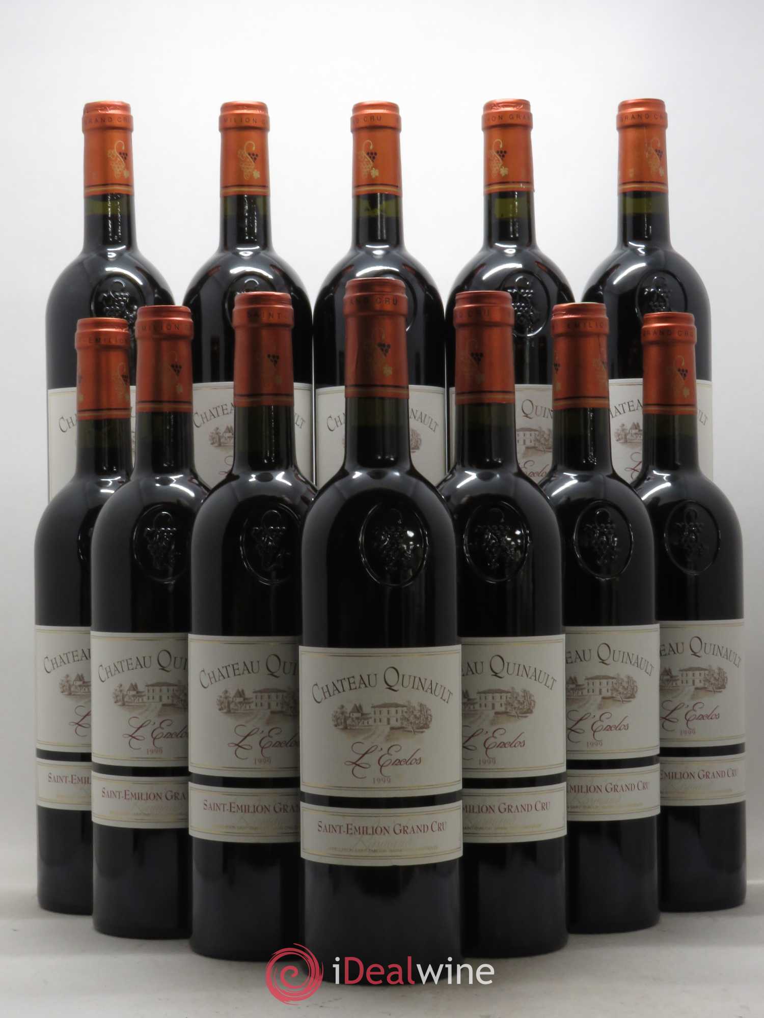 Château Quinault L'Enclos 1999 - Lot de 12 bouteilles - 0