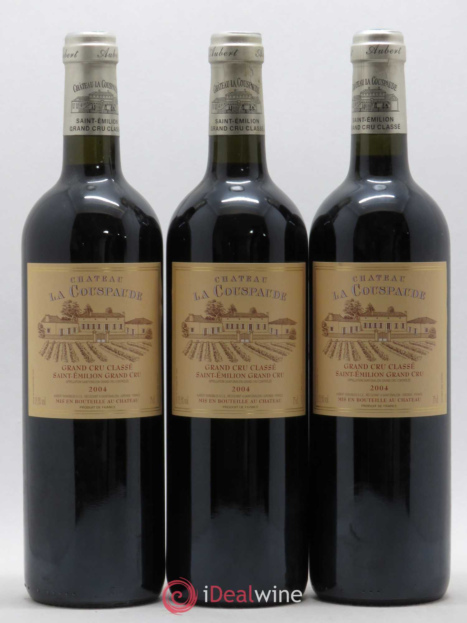 Château la Couspaude Grand Cru Classé 2004 - Posten von 6 Flaschen - 2