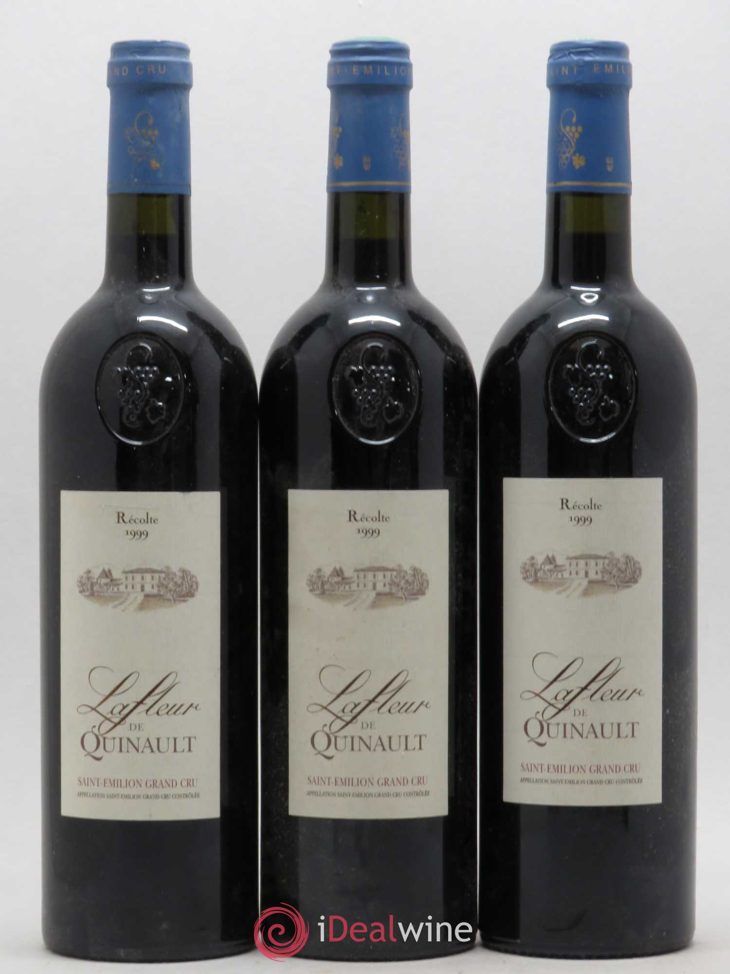 Saint-Émilion Grand Cru La Fleur de Quinault 1999 - Posten von 12 Flaschen - 4