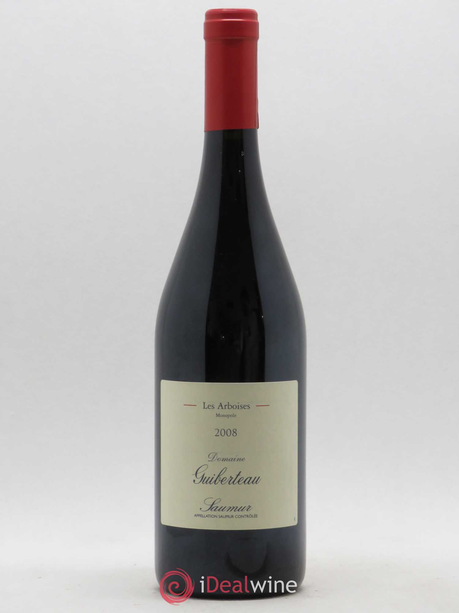 Saumur Les Arboises Domaine Guiberteau 2008 - Lot de 1 bouteille - 0