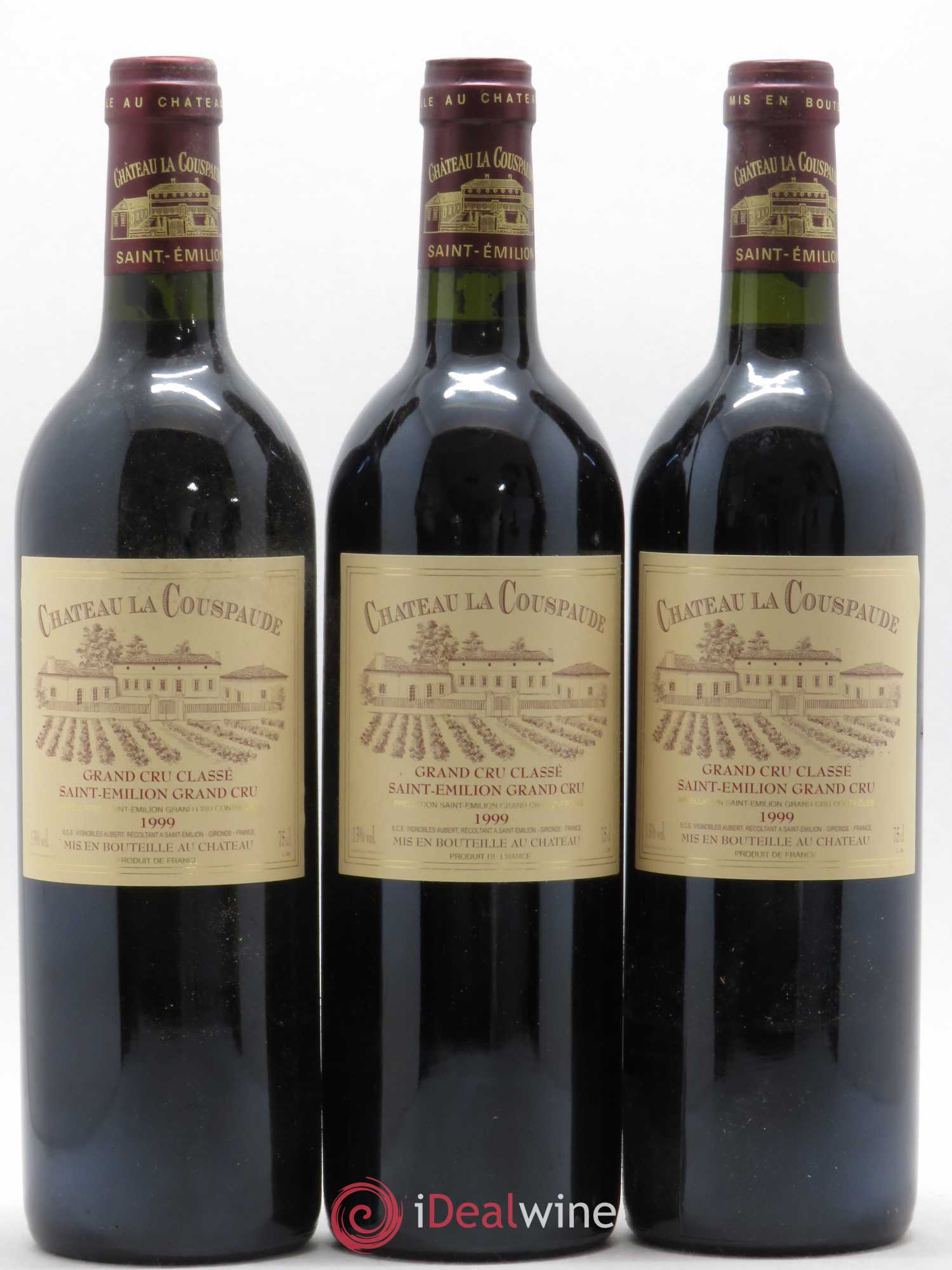 Château la Couspaude Grand Cru Classé 1999 - Lot of 12 bottles - 2