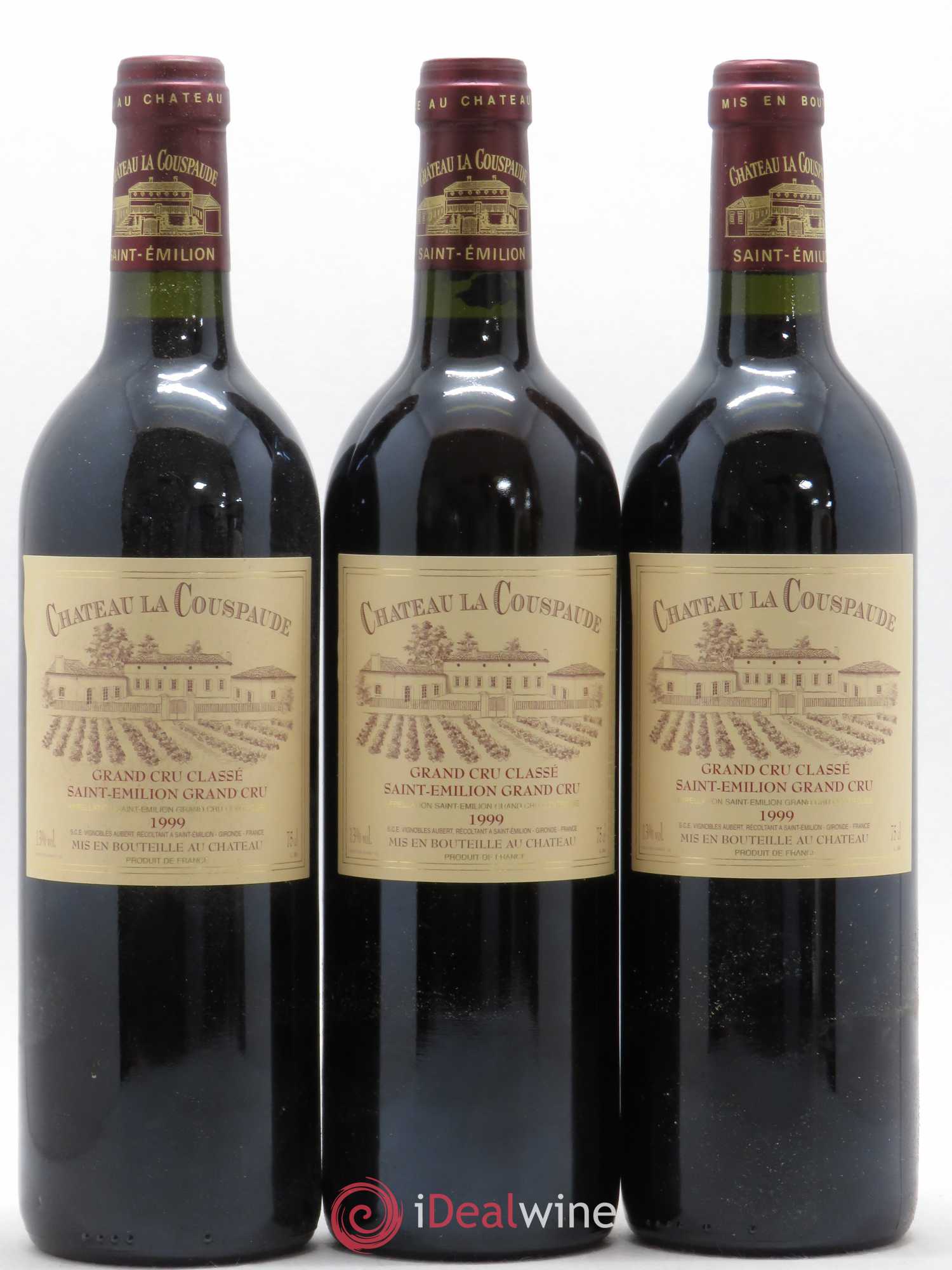 Château la Couspaude Grand Cru Classé 1999 - Lot of 12 bottles - 3