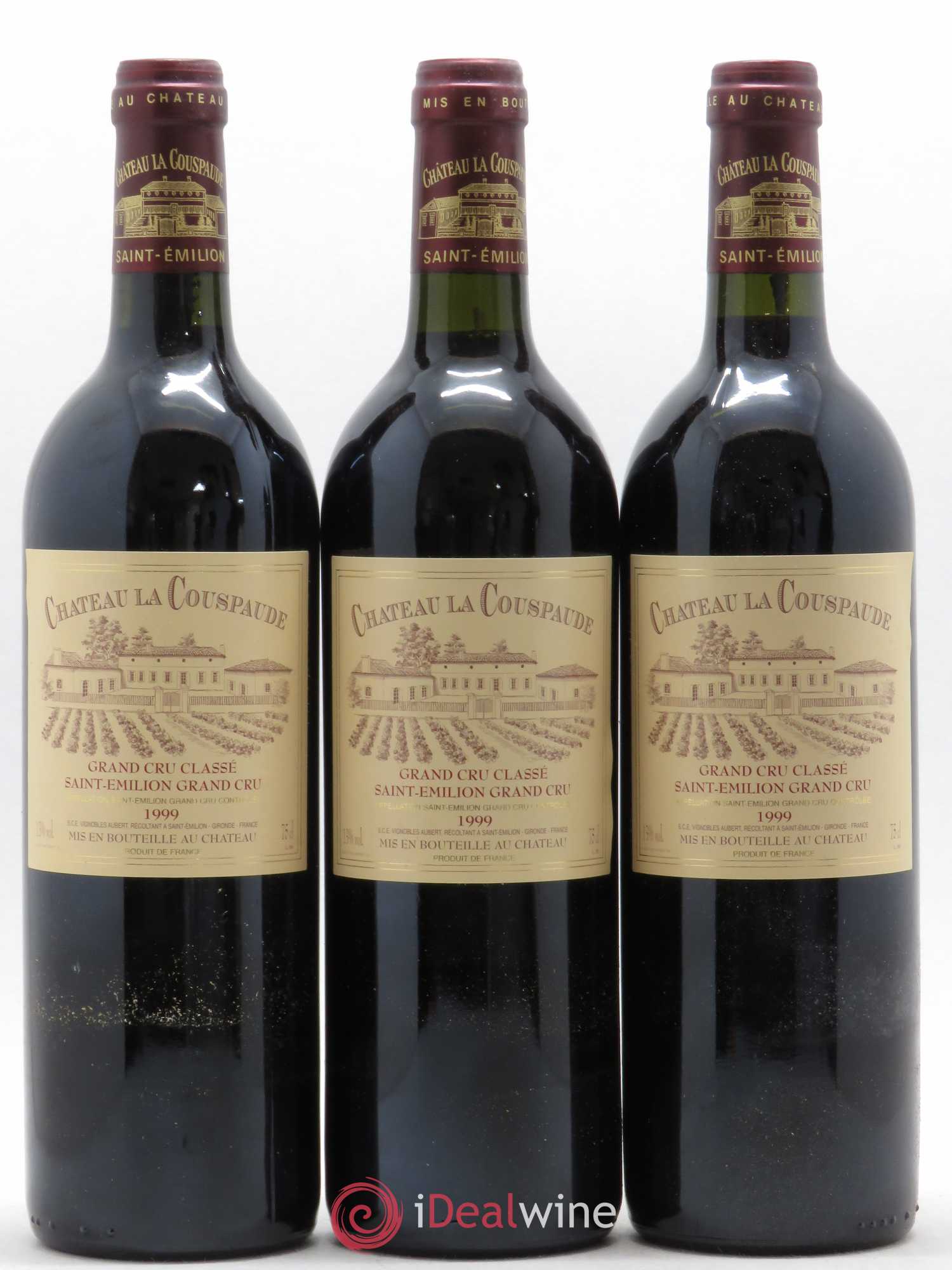 Château la Couspaude Grand Cru Classé 1999 - Lot of 12 bottles - 4