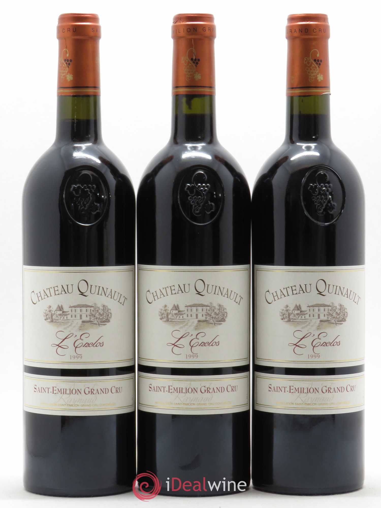 Château Quinault L'Enclos 1999 - Lot de 12 bouteilles - 1