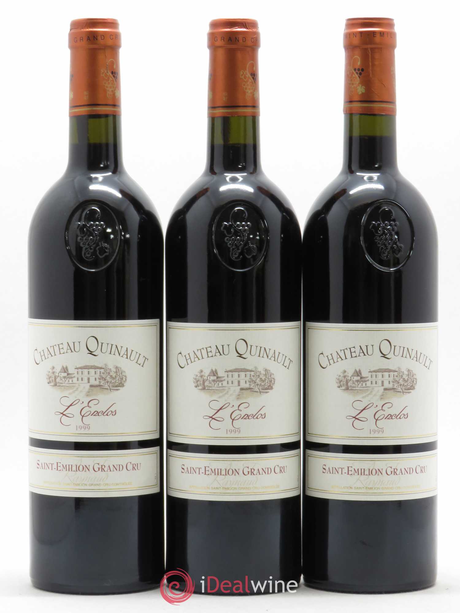 Château Quinault L'Enclos 1999 - Lot de 12 bouteilles - 4