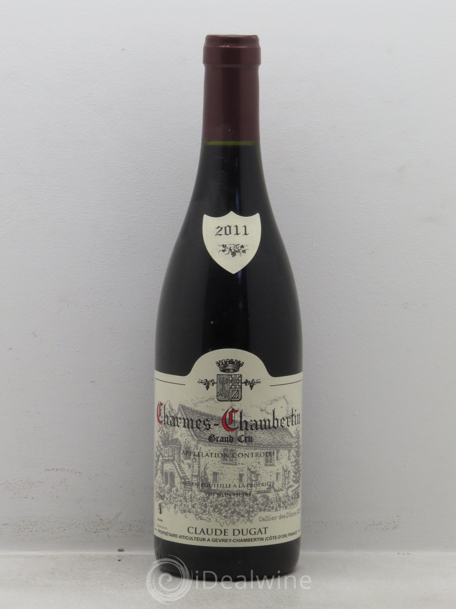 Charmes-Chambertin Grand Cru Claude Dugat 2011 - Lot de 1 bouteille - 0