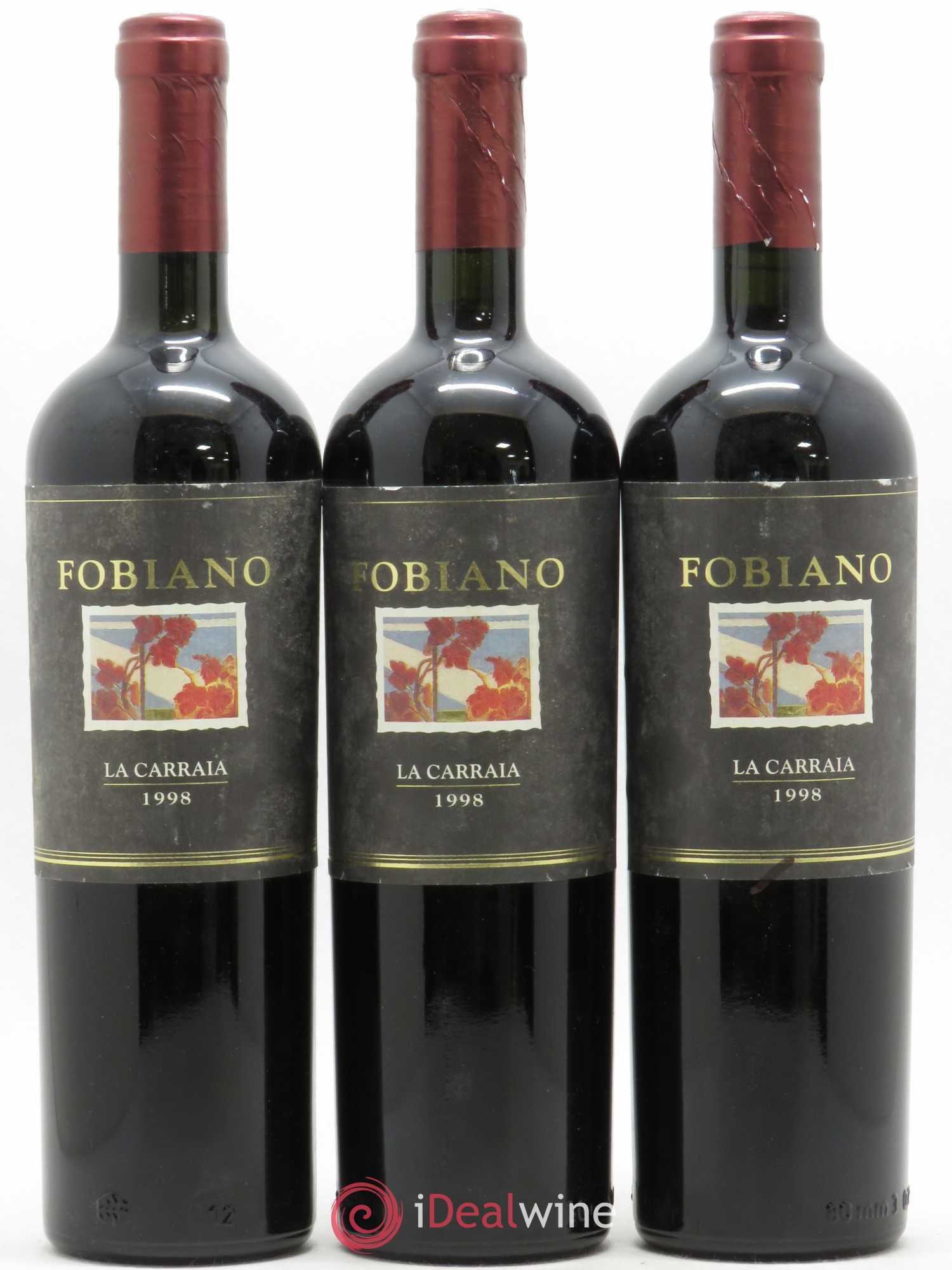 Fobiano La Carraia 1998 - Posten von 3 Flaschen - 0