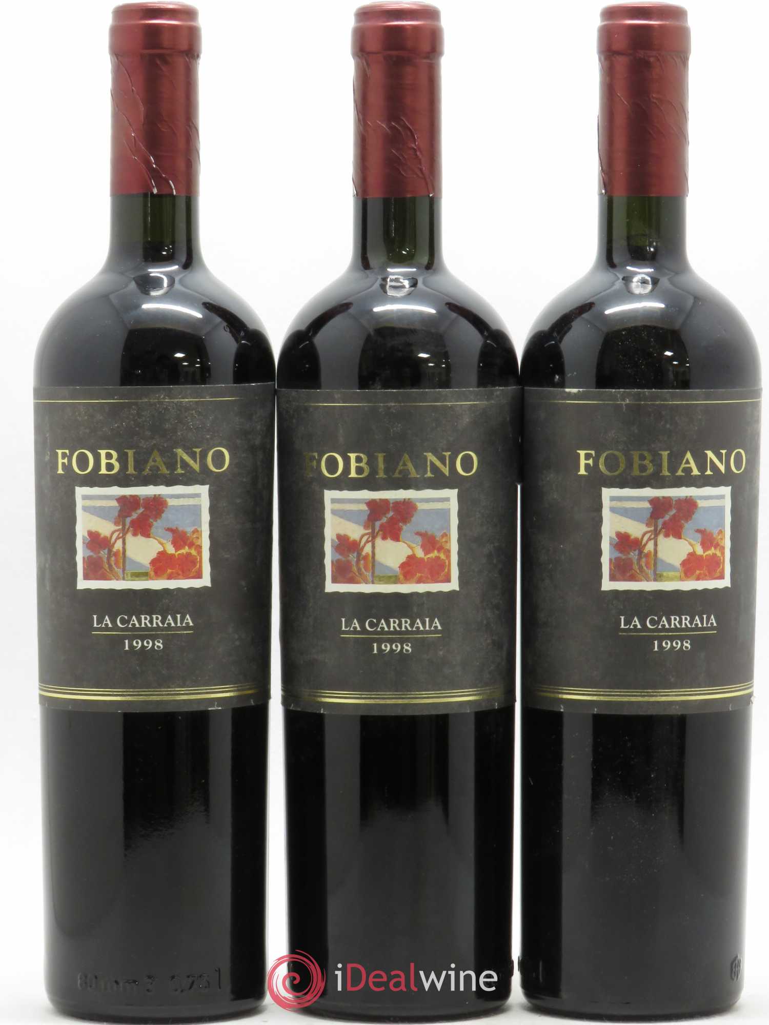 Fobiano La Carraia 1998 - Posten von 3 Flaschen - 0