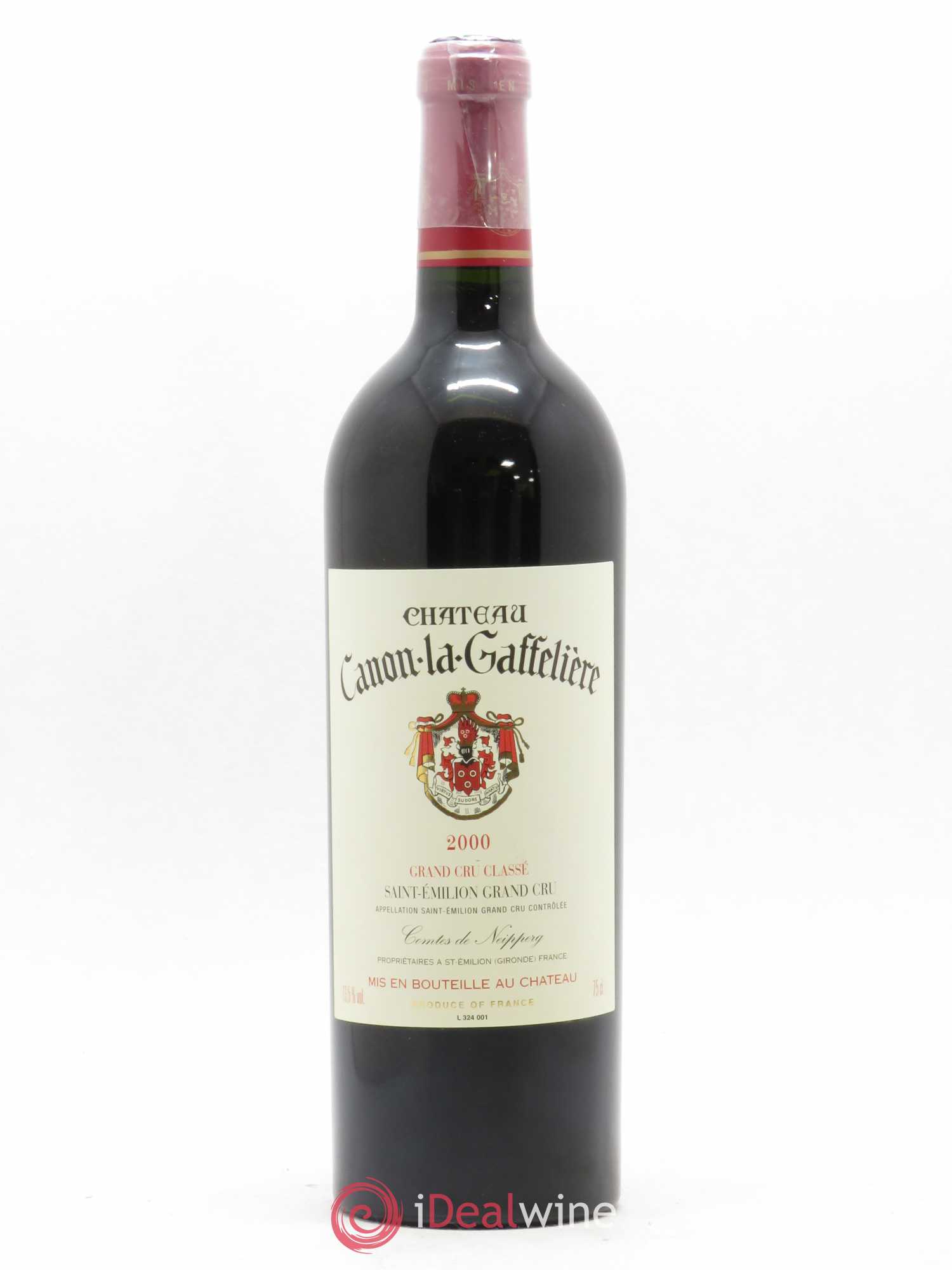 Château Canon la Gaffelière 1er Grand Cru Classé B 2000 - Lot de 1 bouteille - 0