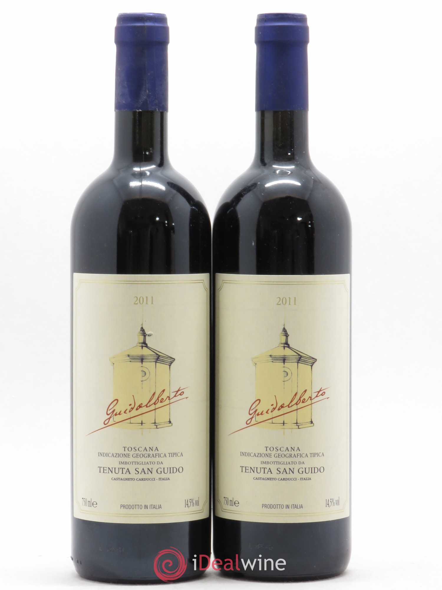 Toscana IGT Guidalberto Tenuta San Guido 2011 - Lot de 2 bouteilles - 0