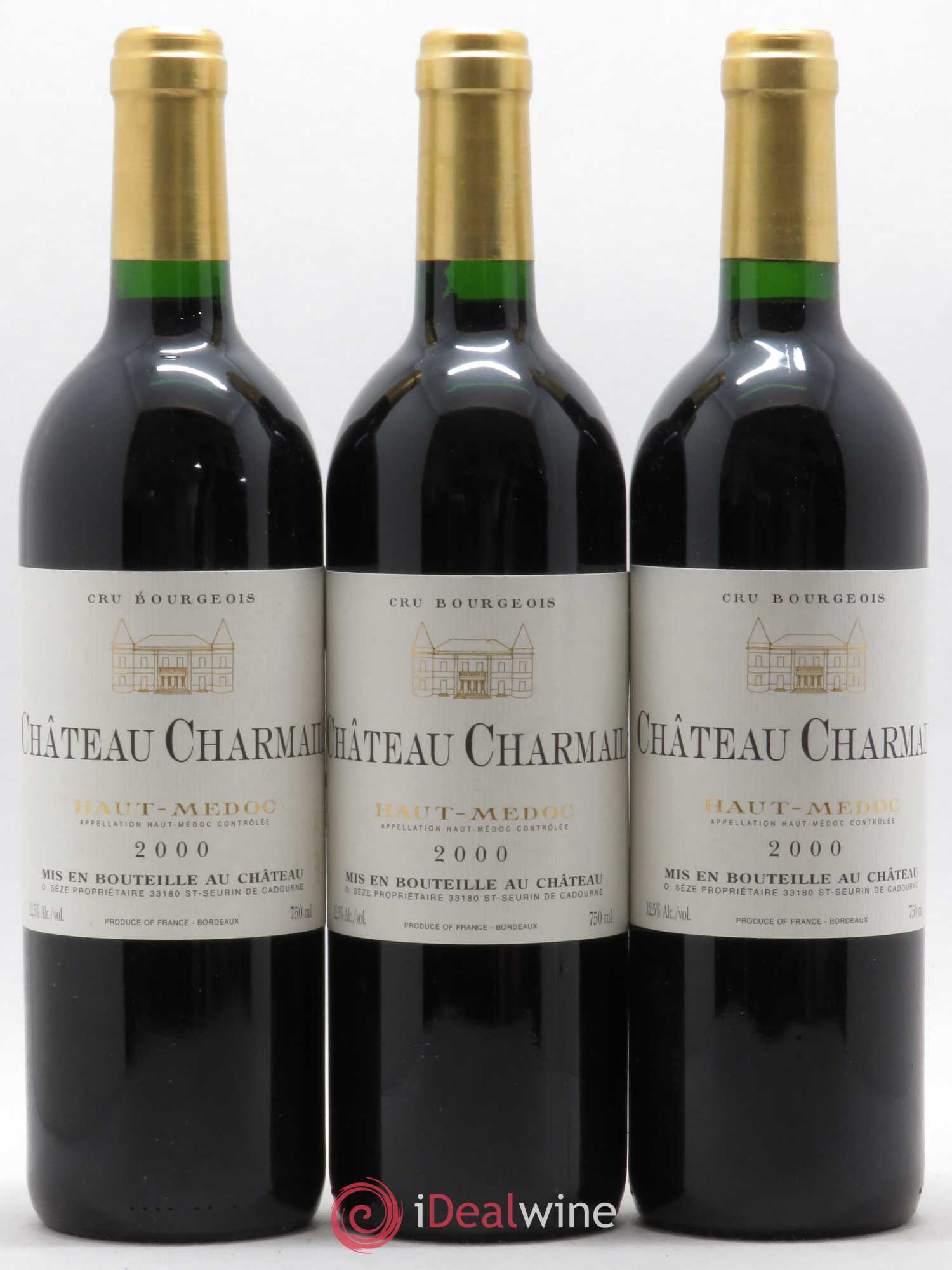 Château Charmail Cru Bourgeois 2000 - Lot de 12 bouteilles - 4