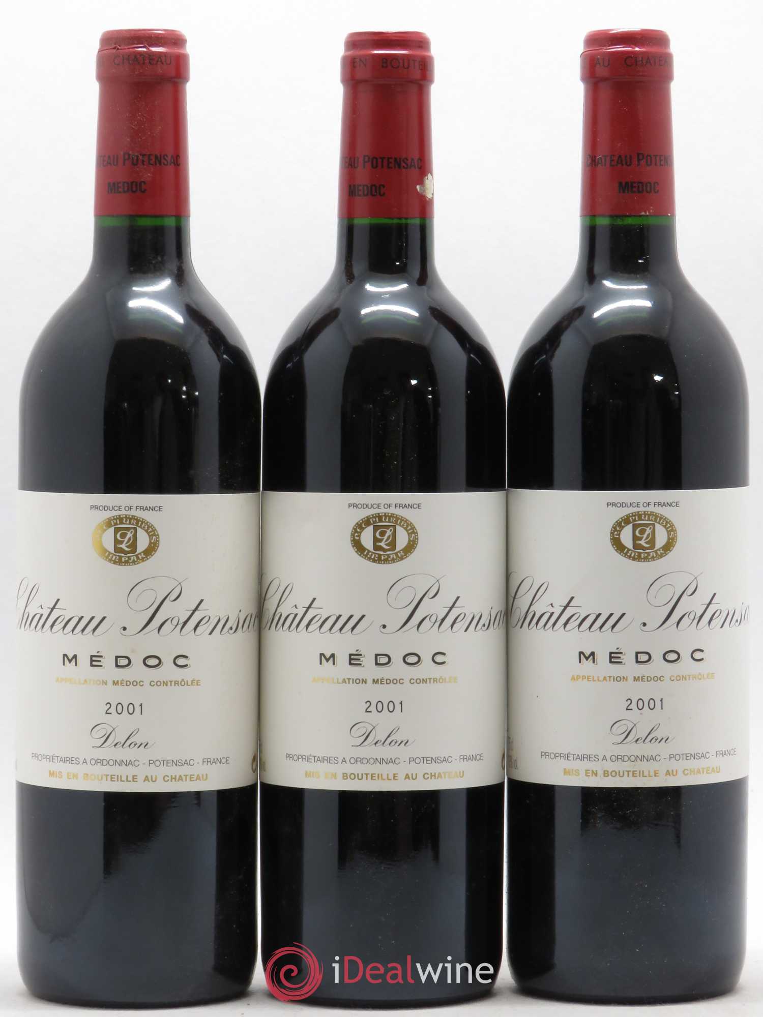 Château Potensac 2001 - Lot de 12 bouteilles - 2