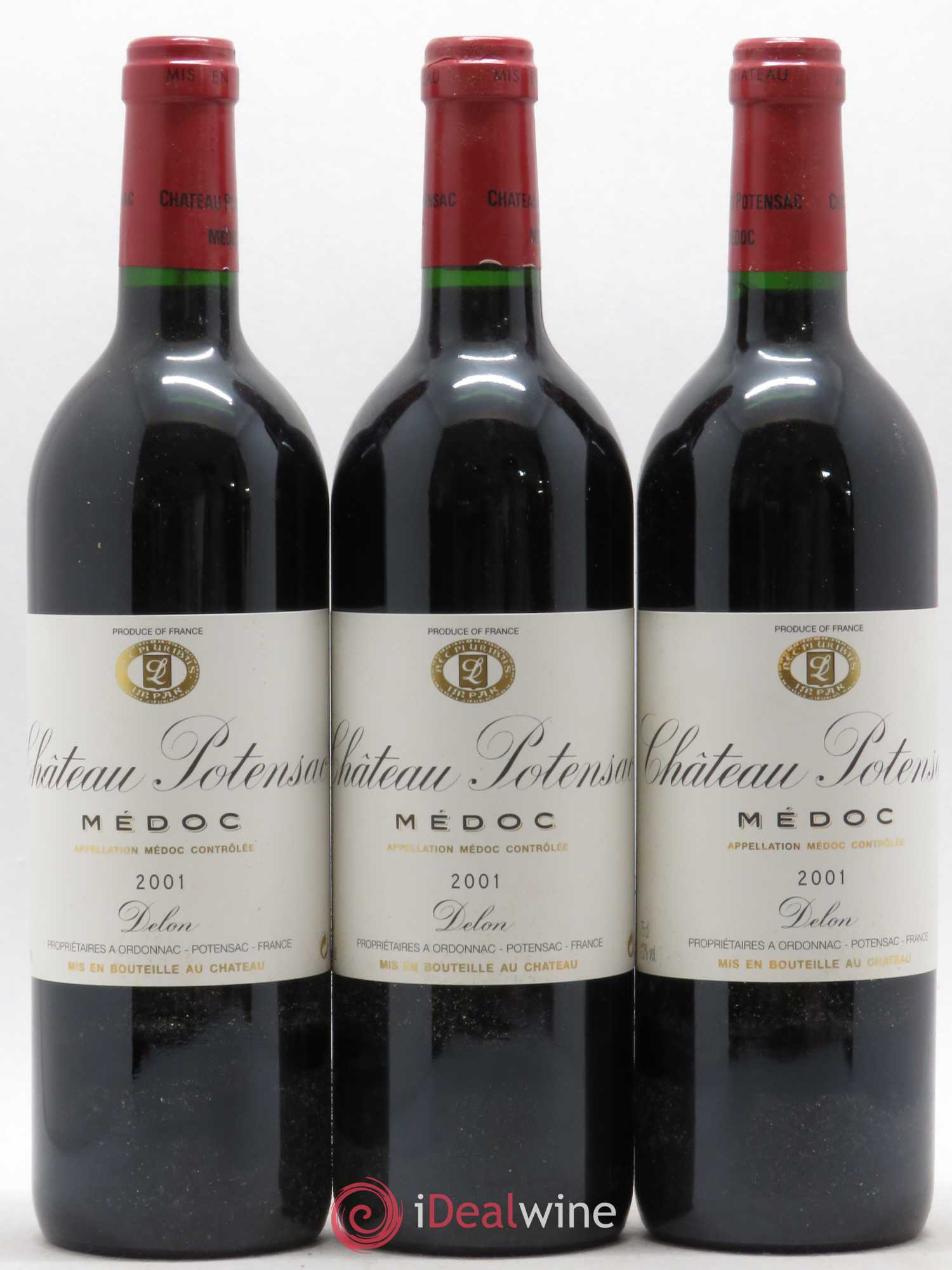 Château Potensac 2001 - Lot de 12 bouteilles - 4